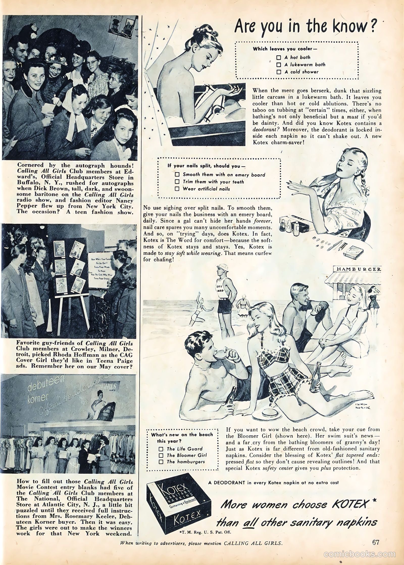 Calling All Girls #52 (1959) — page 72 of 105