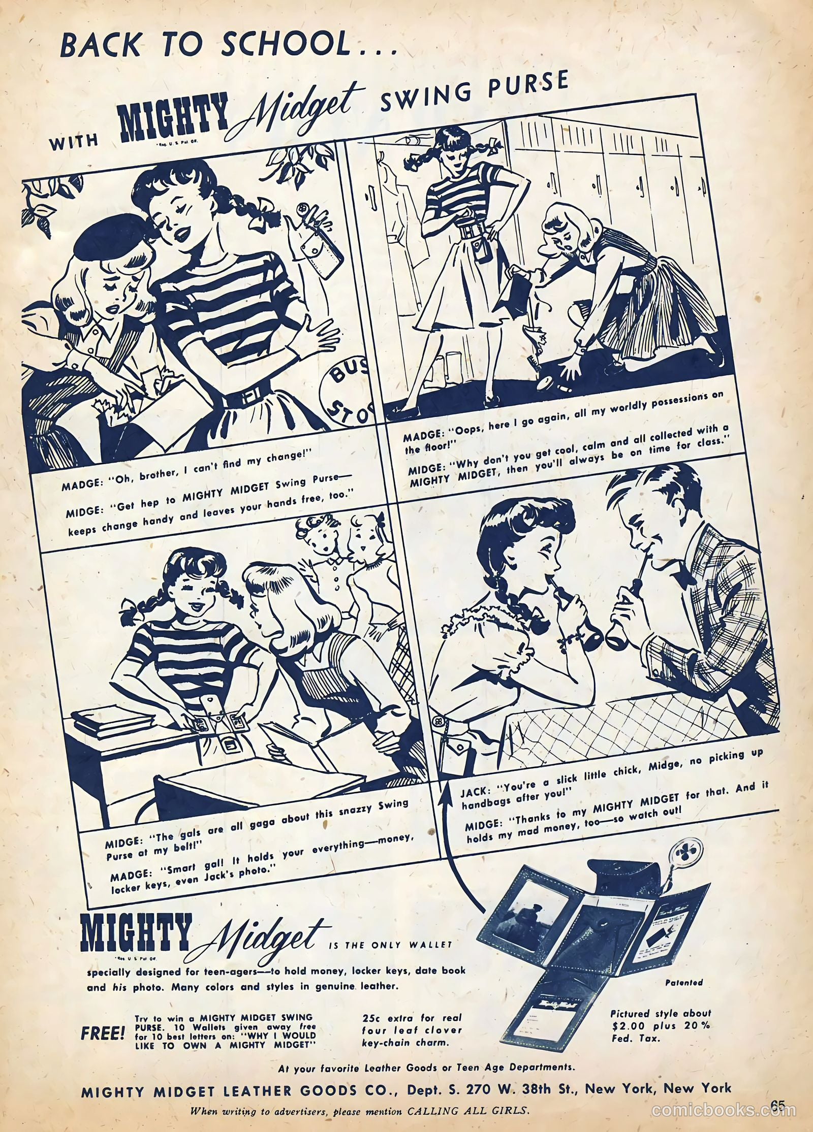 Calling All Girls #53 (1959) — page 65 of 99