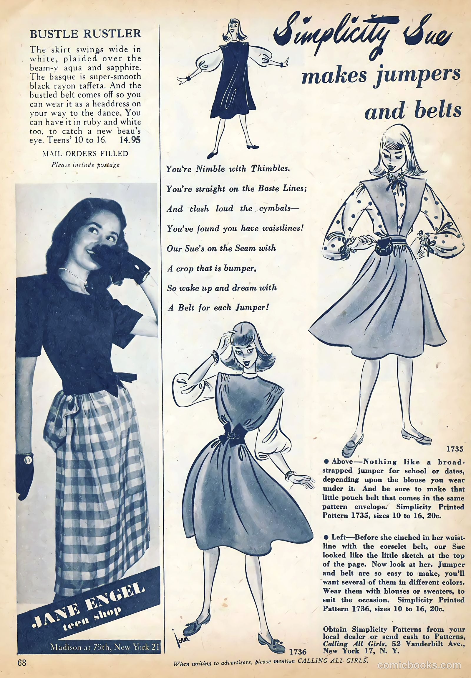 Calling All Girls #53 (1959) — page 68 of 99