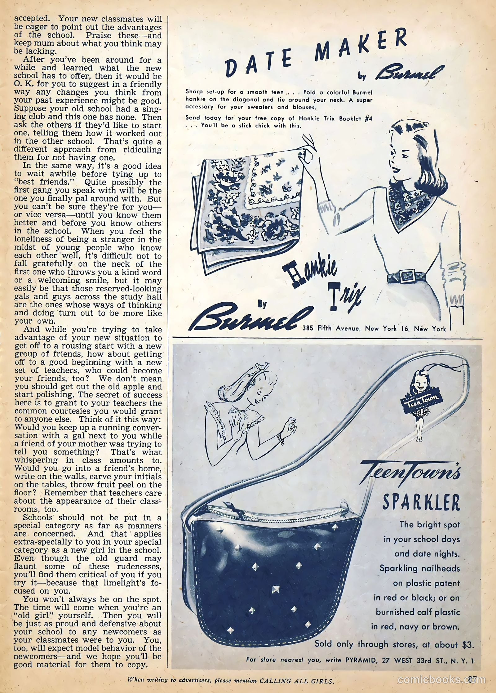 Calling All Girls #53 (1959) — page 87 of 99