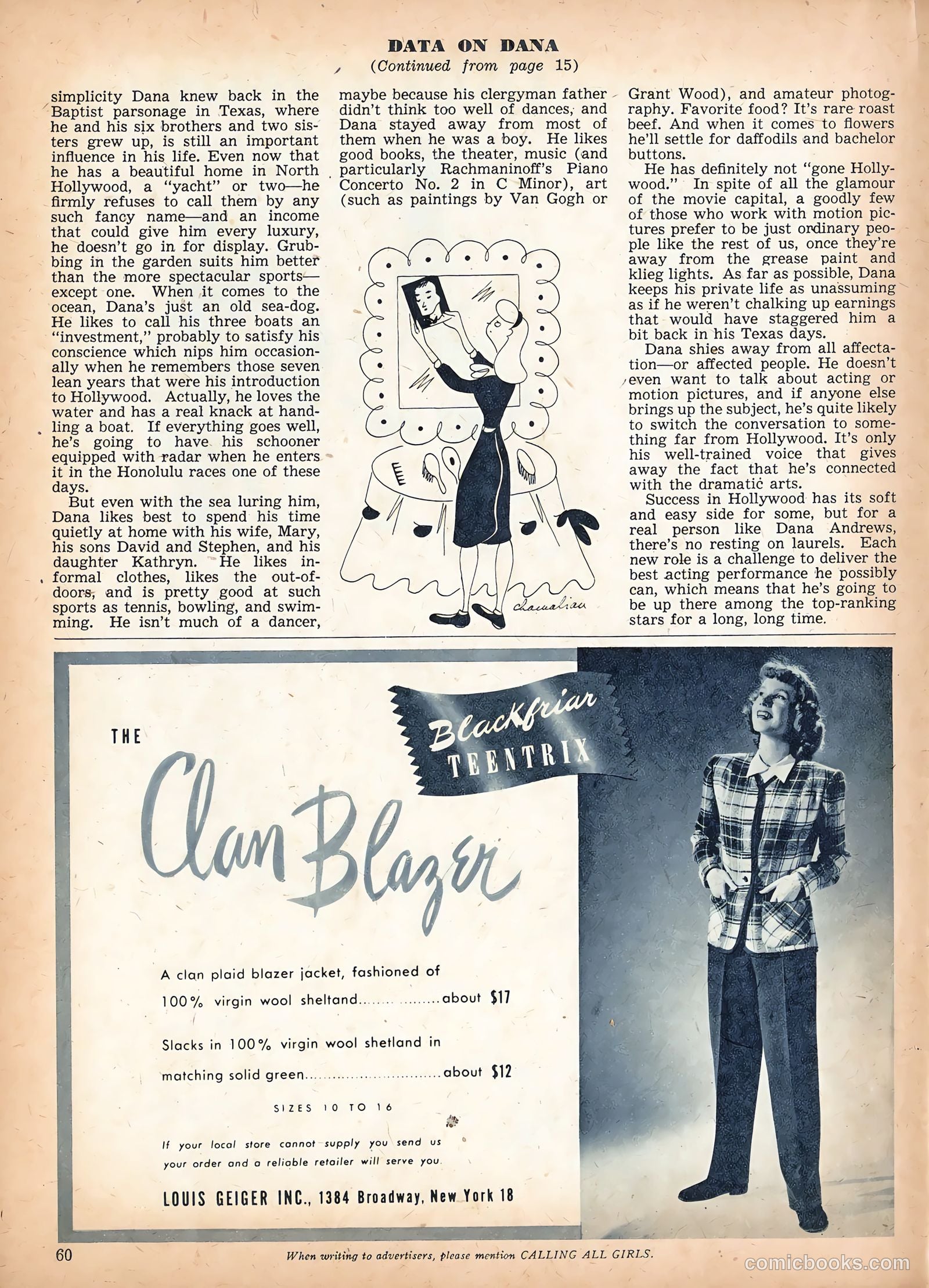 Calling All Girls #54 (1959) — page 61 of 85