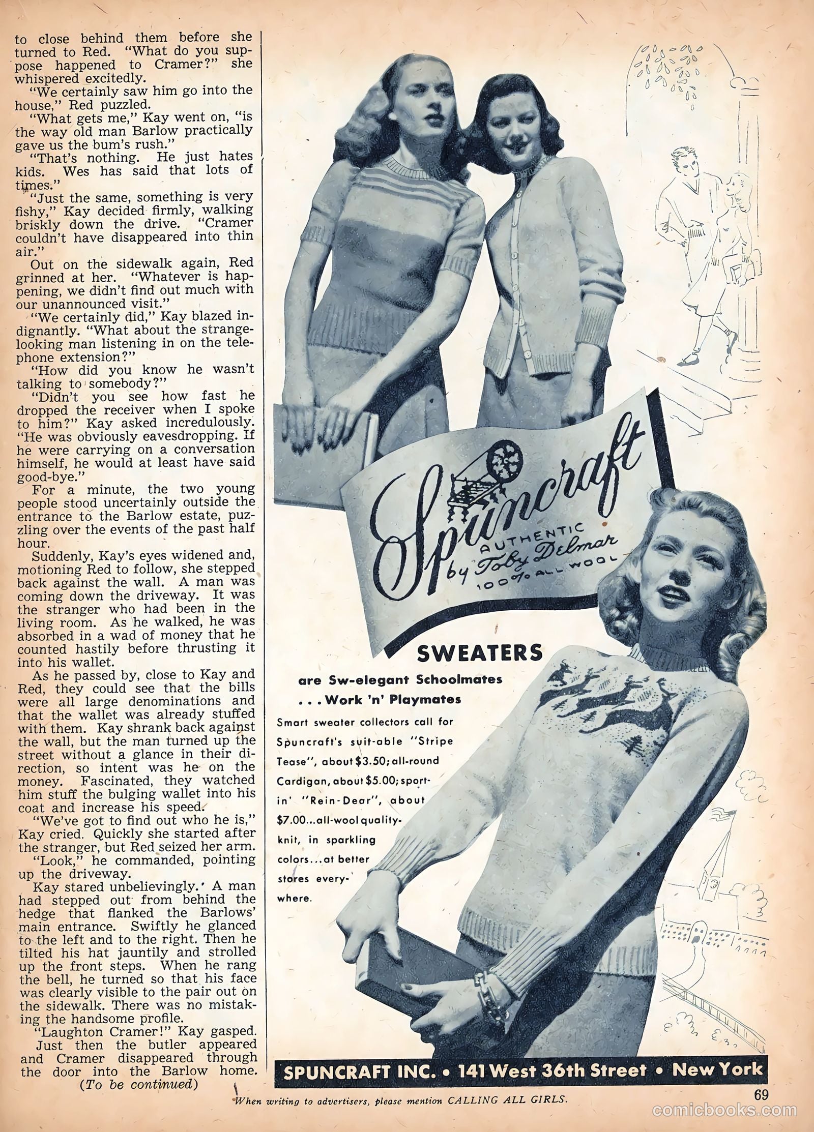 Calling All Girls #54 (1959) — page 70 of 85