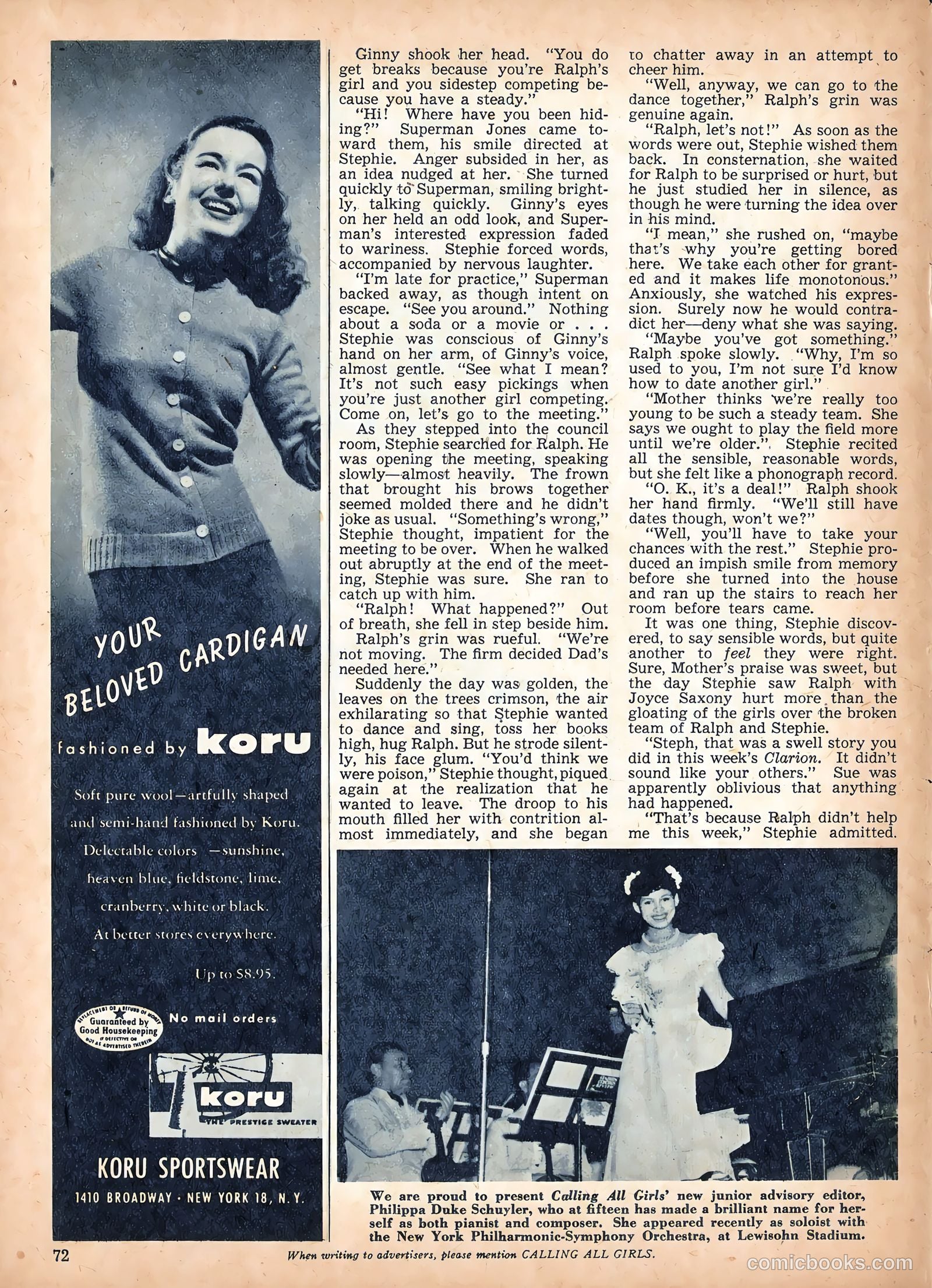 Calling All Girls #54 (1959) — page 73 of 85