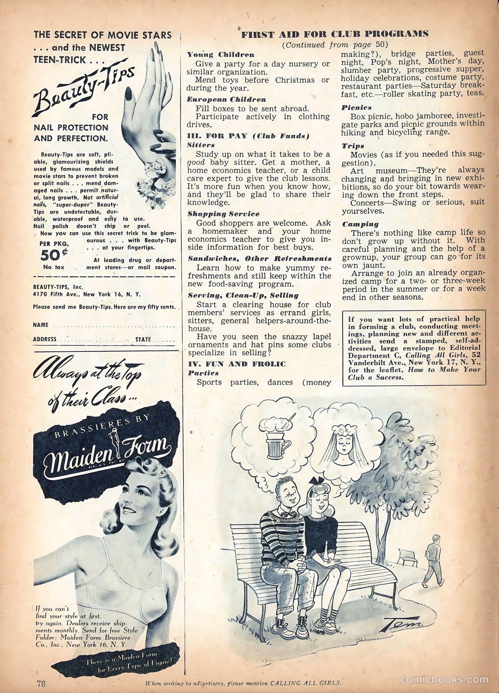 Calling All Girls #54 (1959) — page 79 of 85