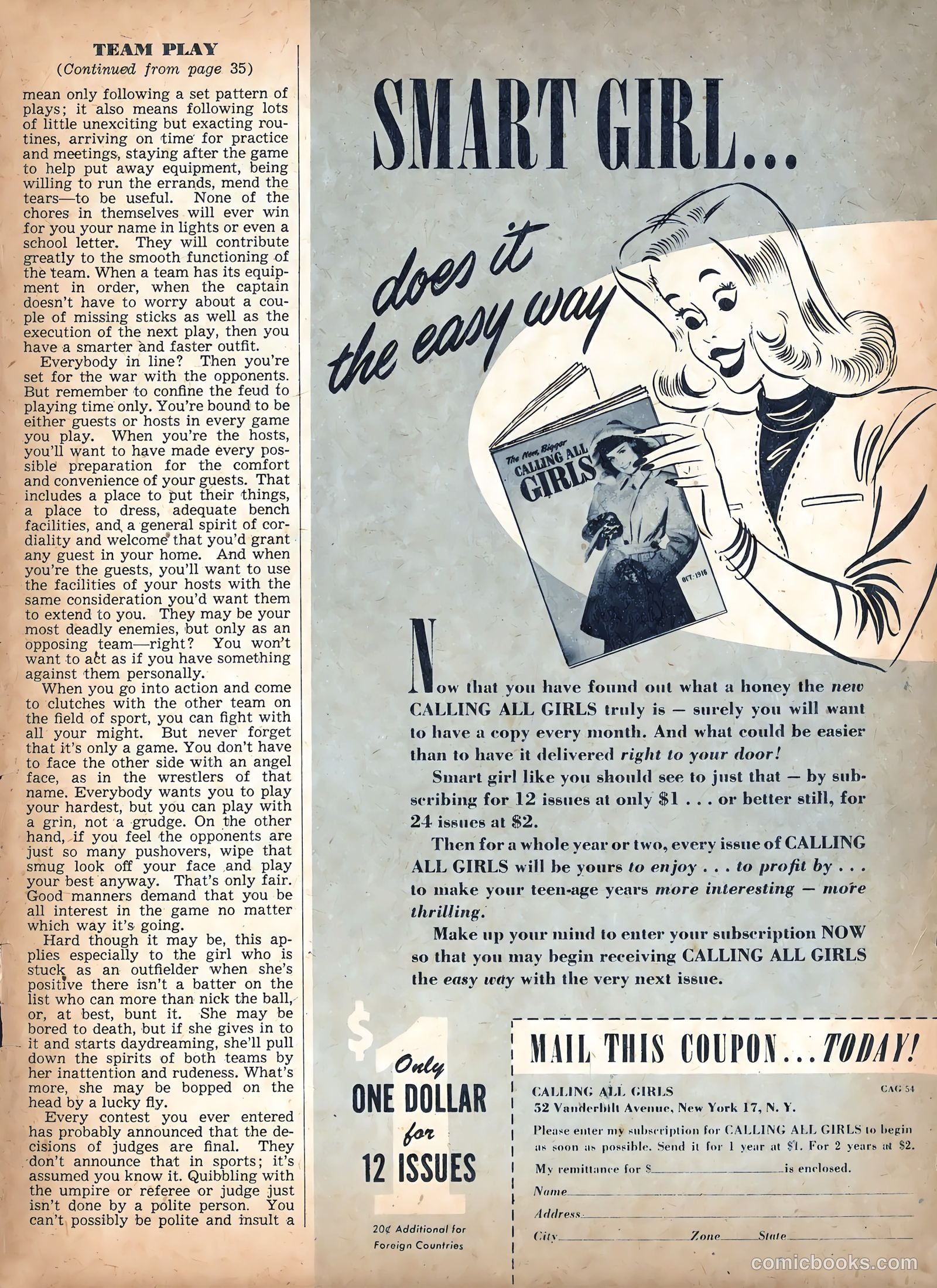 Calling All Girls #54 (1959) — page 80 of 85