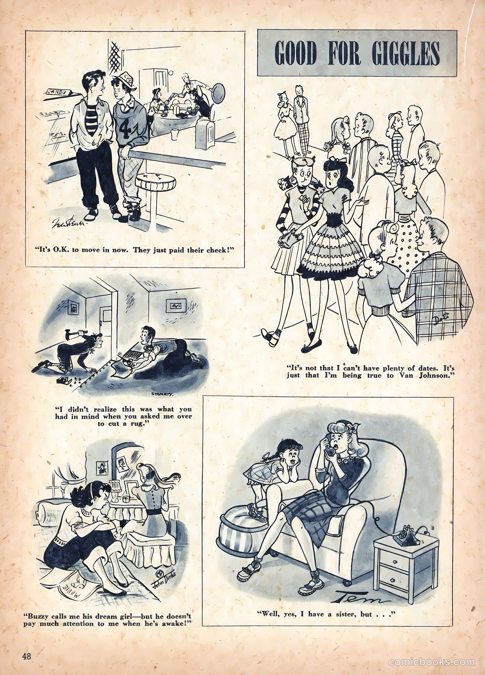 Calling All Girls #55 (1959) — page 54 of 90