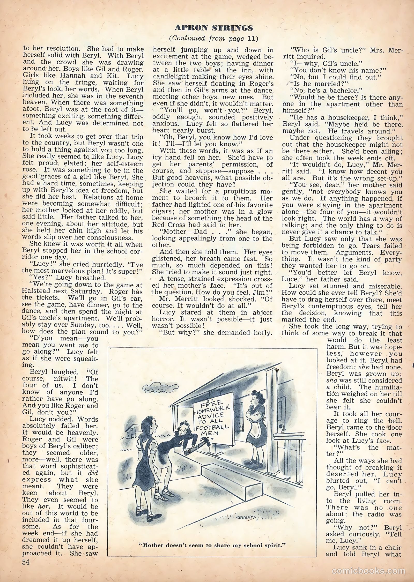Calling All Girls #55 (1959) — page 60 of 90