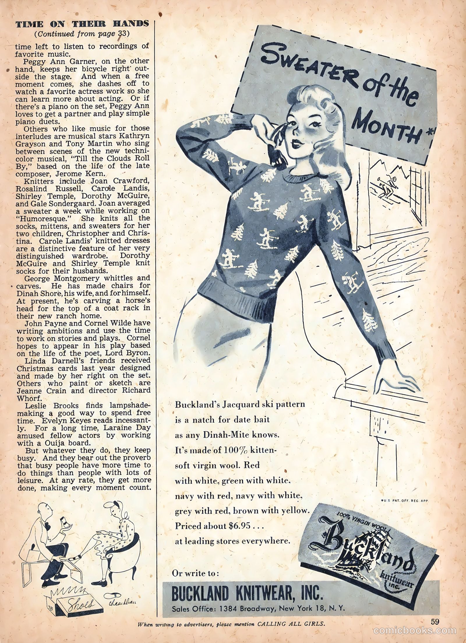 Calling All Girls #55 (1959) — page 65 of 90