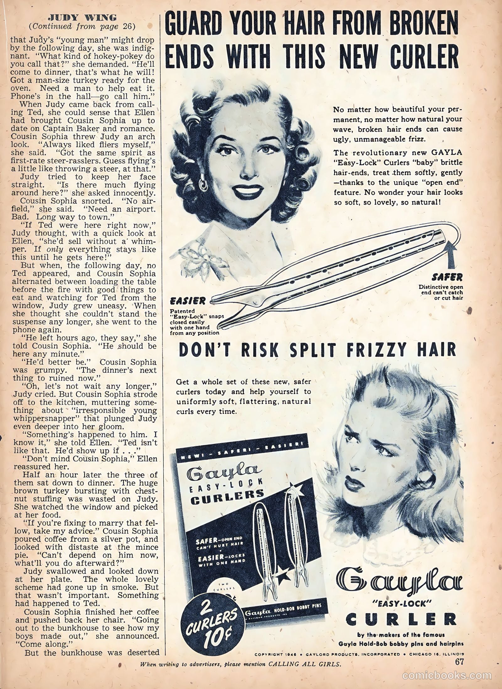 Calling All Girls #55 (1959) — page 73 of 90