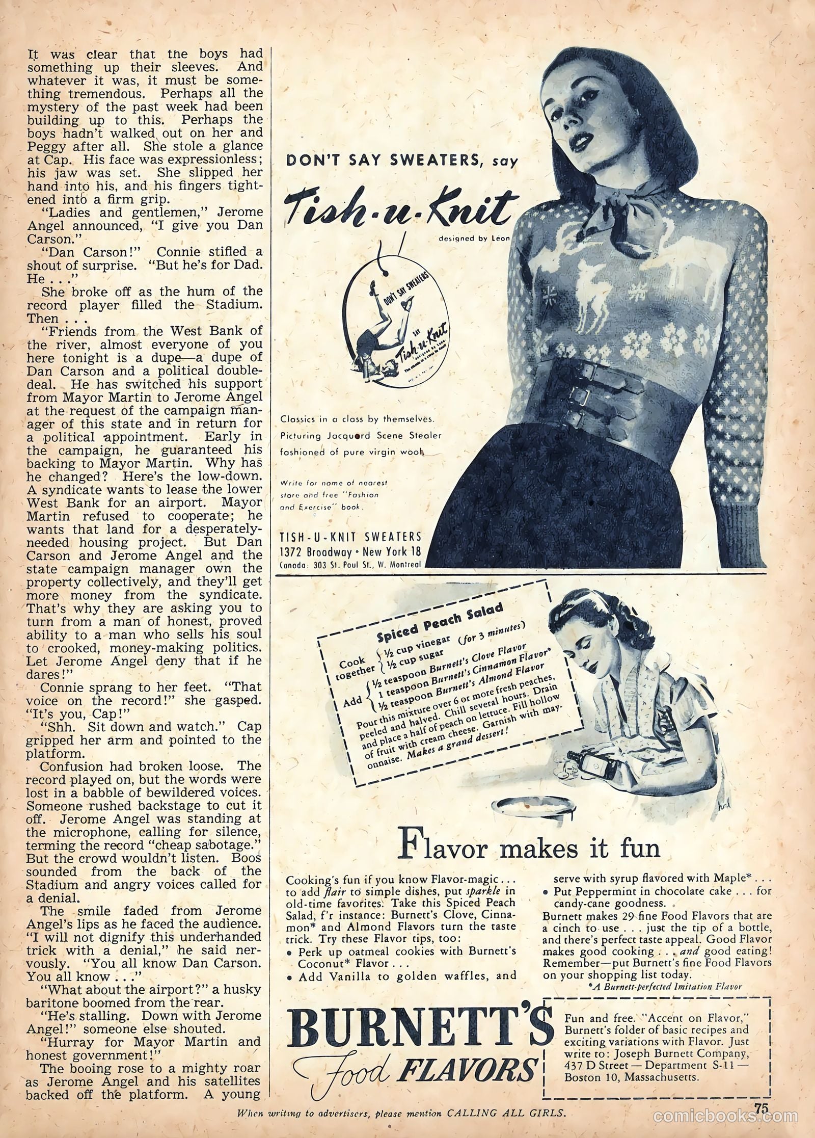 Calling All Girls #55 (1959) — page 81 of 90