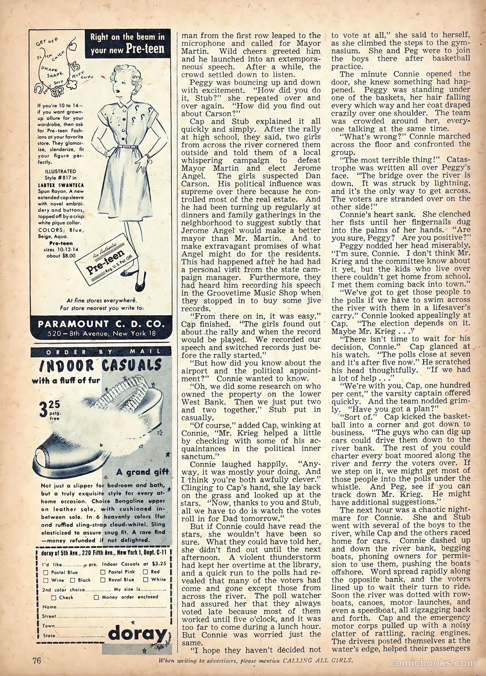 Calling All Girls #55 (1959) — page 82 of 90