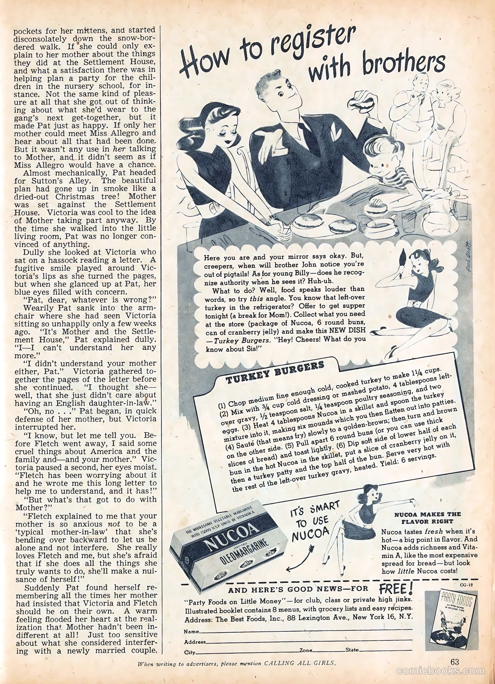 Calling All Girls #56 (1959) — page 56 of 76