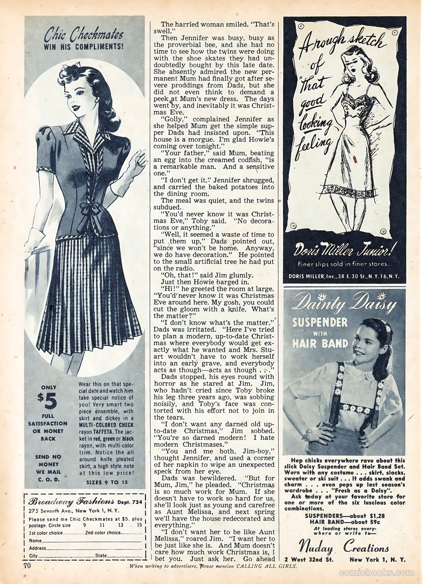 Calling All Girls #56 (1959) — page 63 of 76