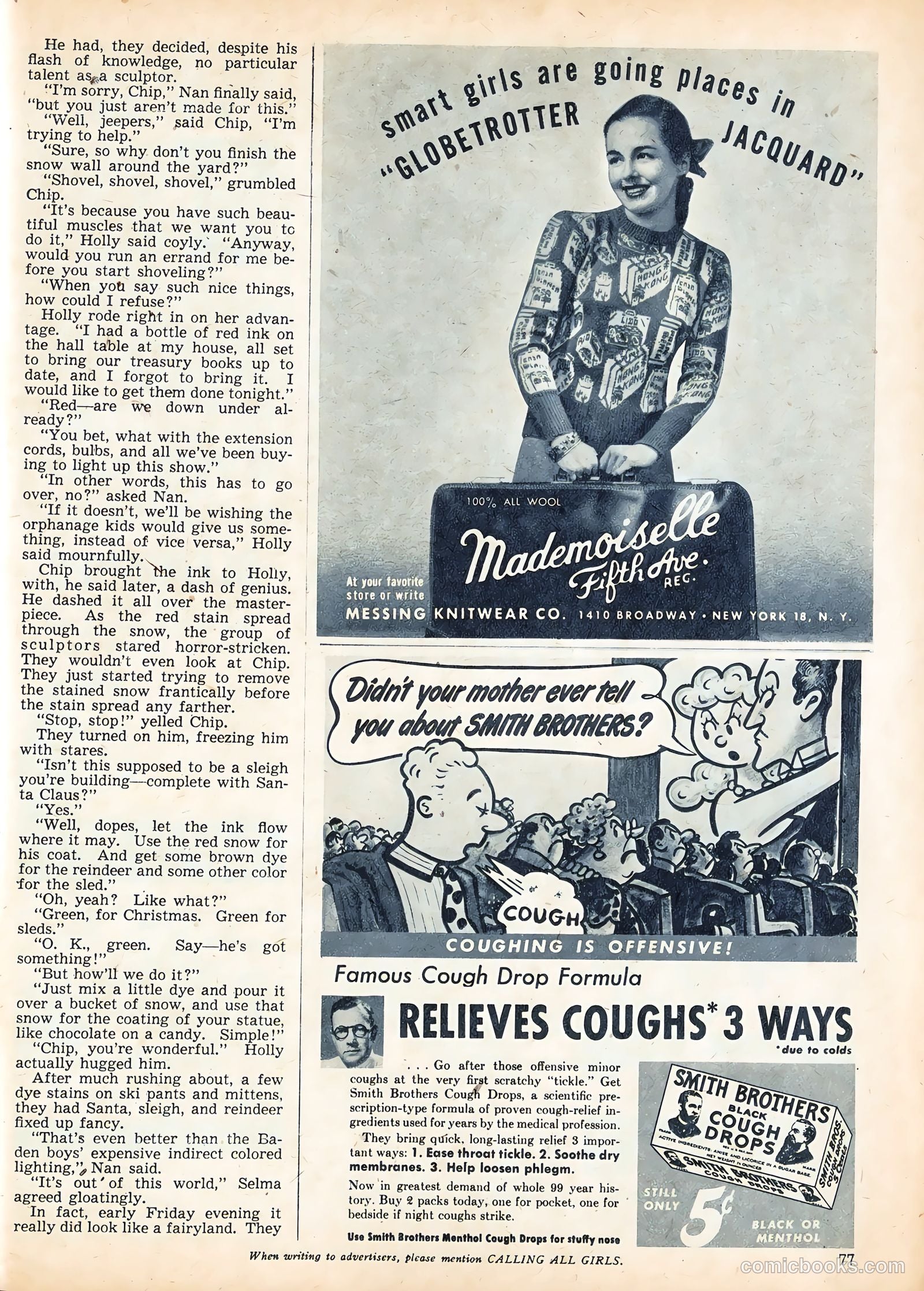 Calling All Girls #56 (1959) — page 69 of 76