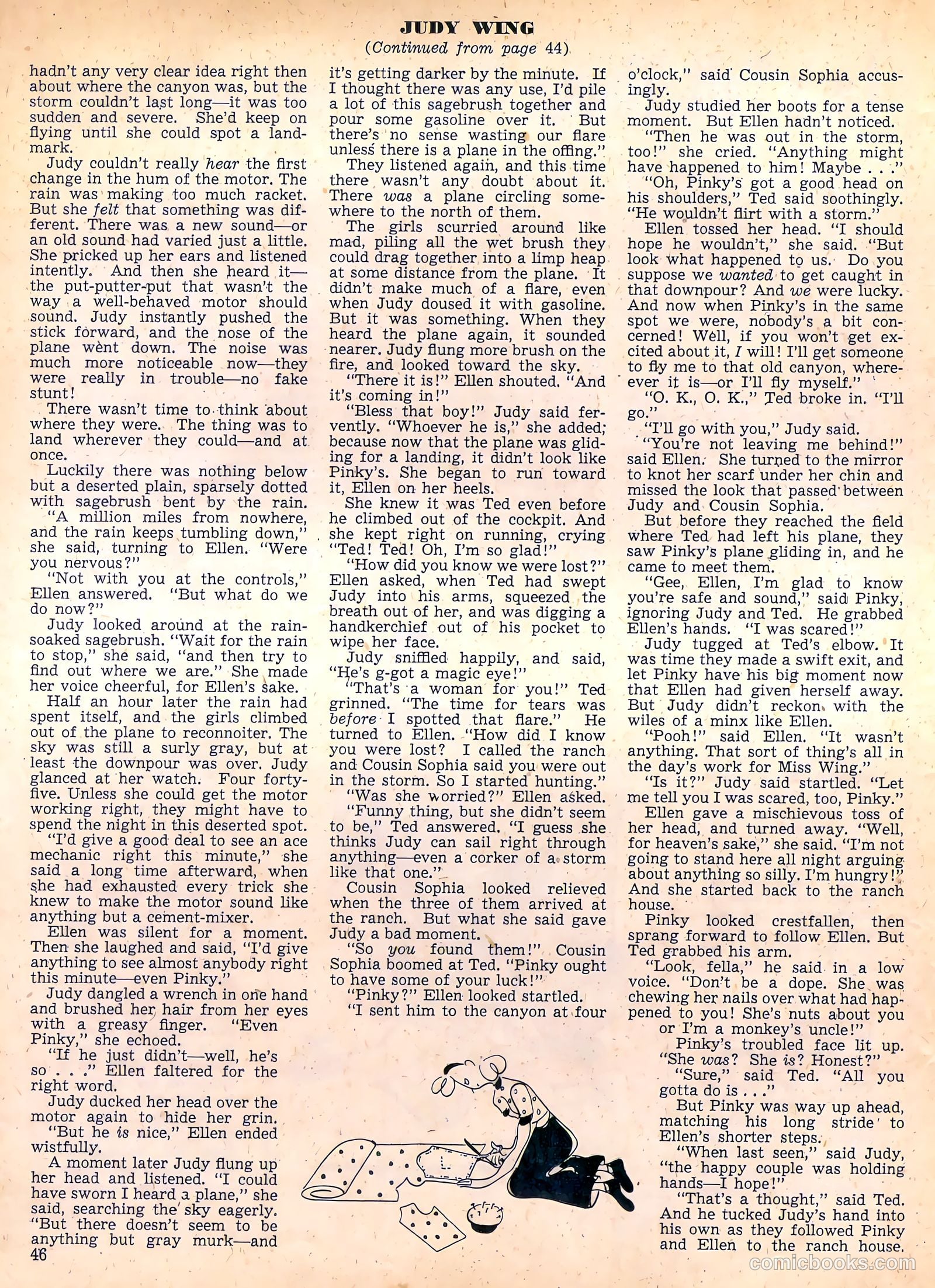 Calling All Girls #57 (1960) — page 46 of 68