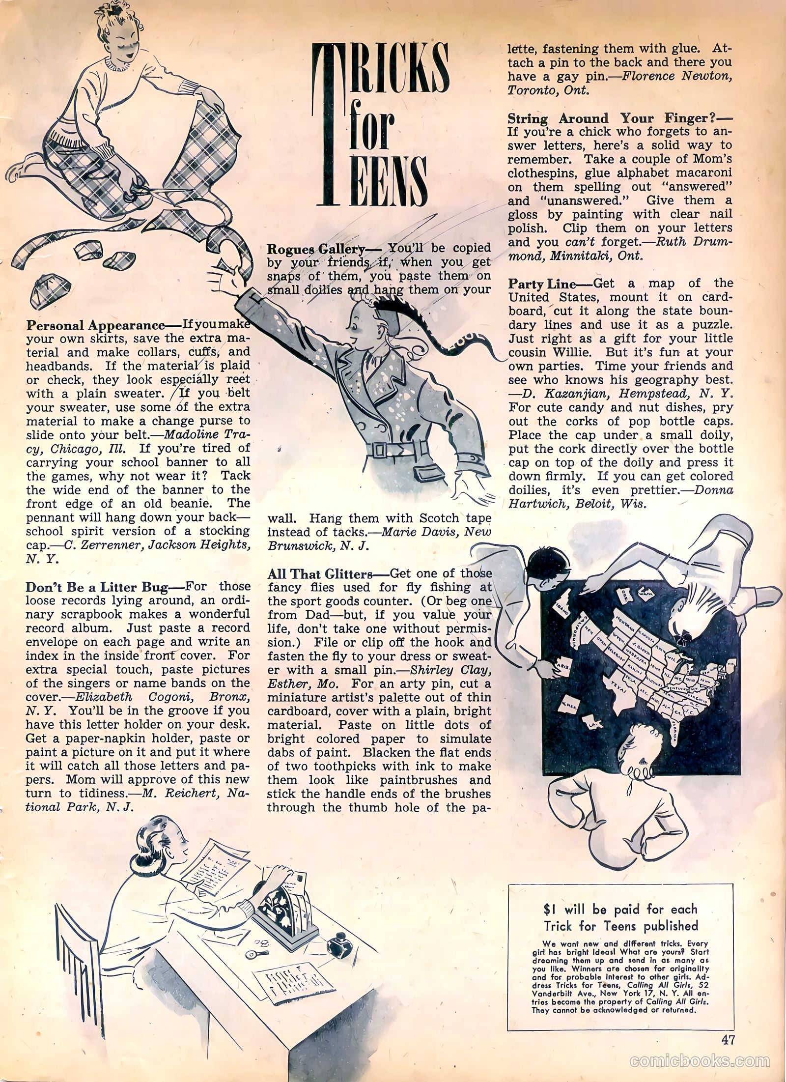 Calling All Girls #57 (1960) — page 47 of 68