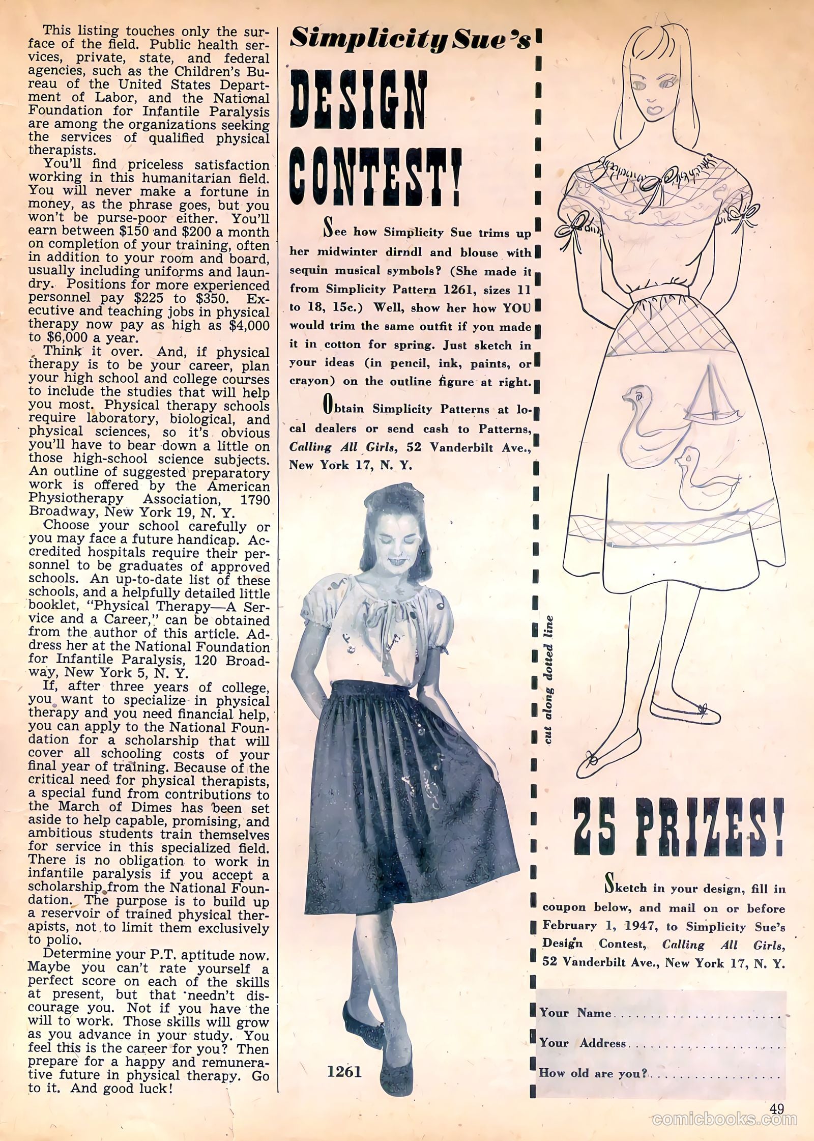Calling All Girls #57 (1960) — page 49 of 68