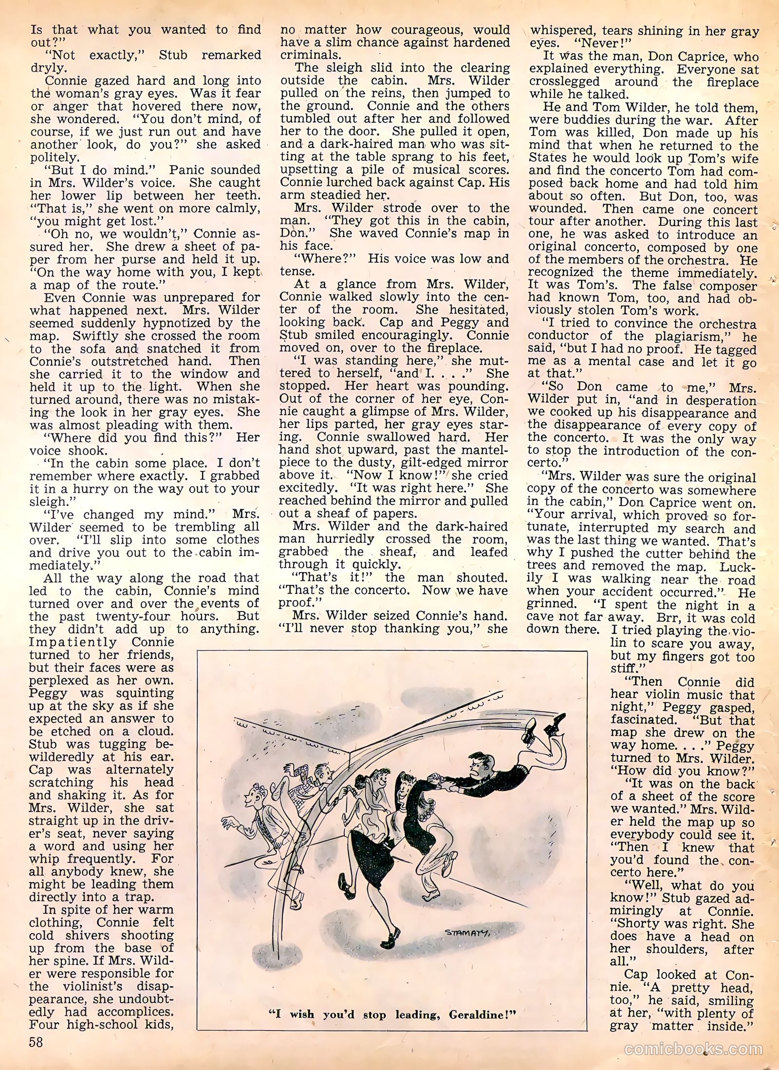 Calling All Girls #57 (1960) — page 58 of 68