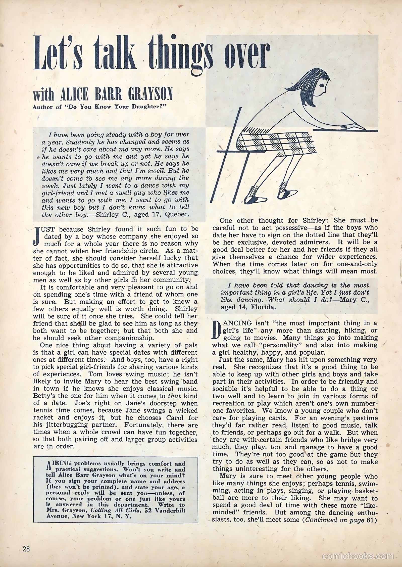 Calling All Girls #59 (1960) — page 29 of 105