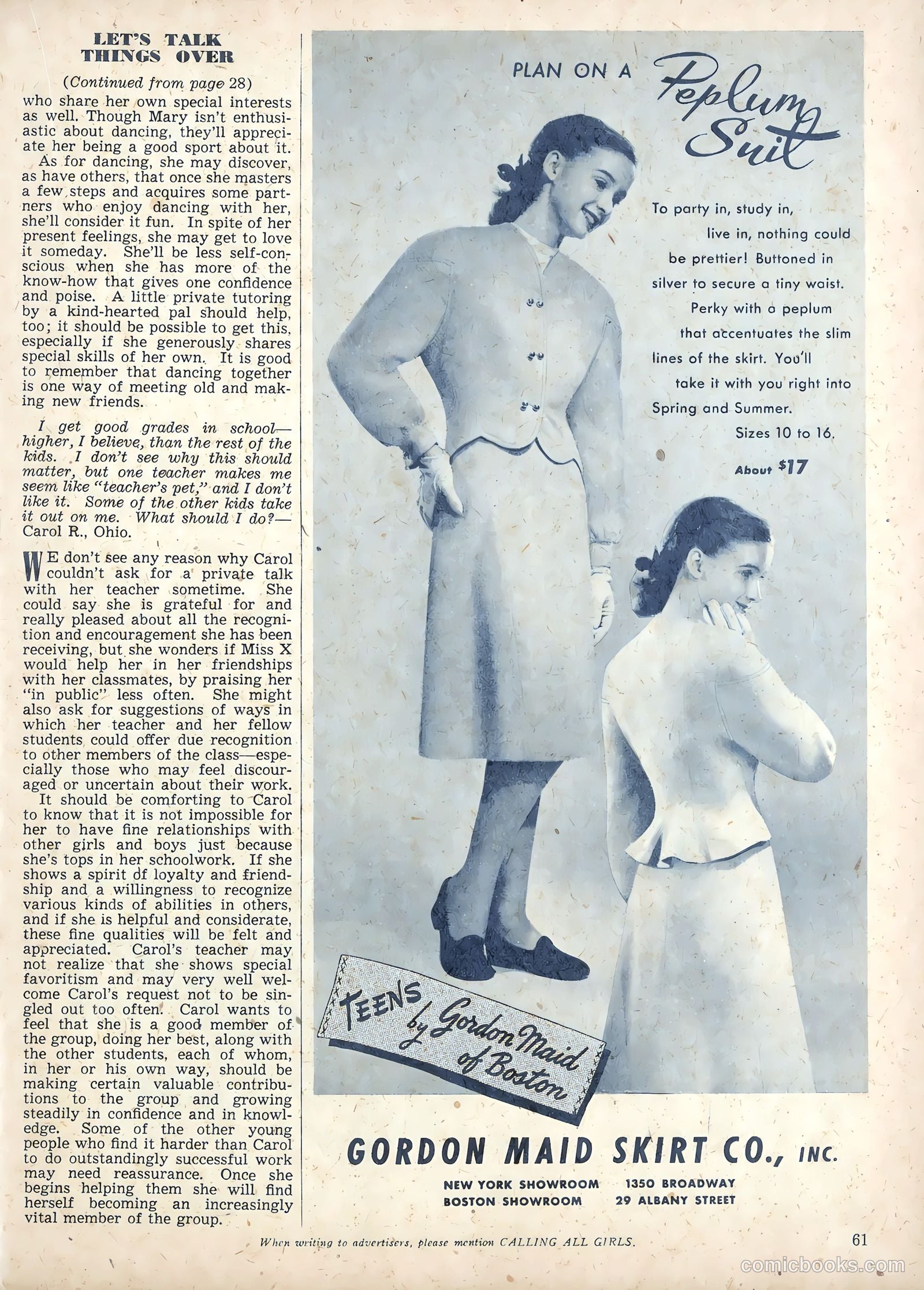 Calling All Girls #59 (1960) — page 66 of 105