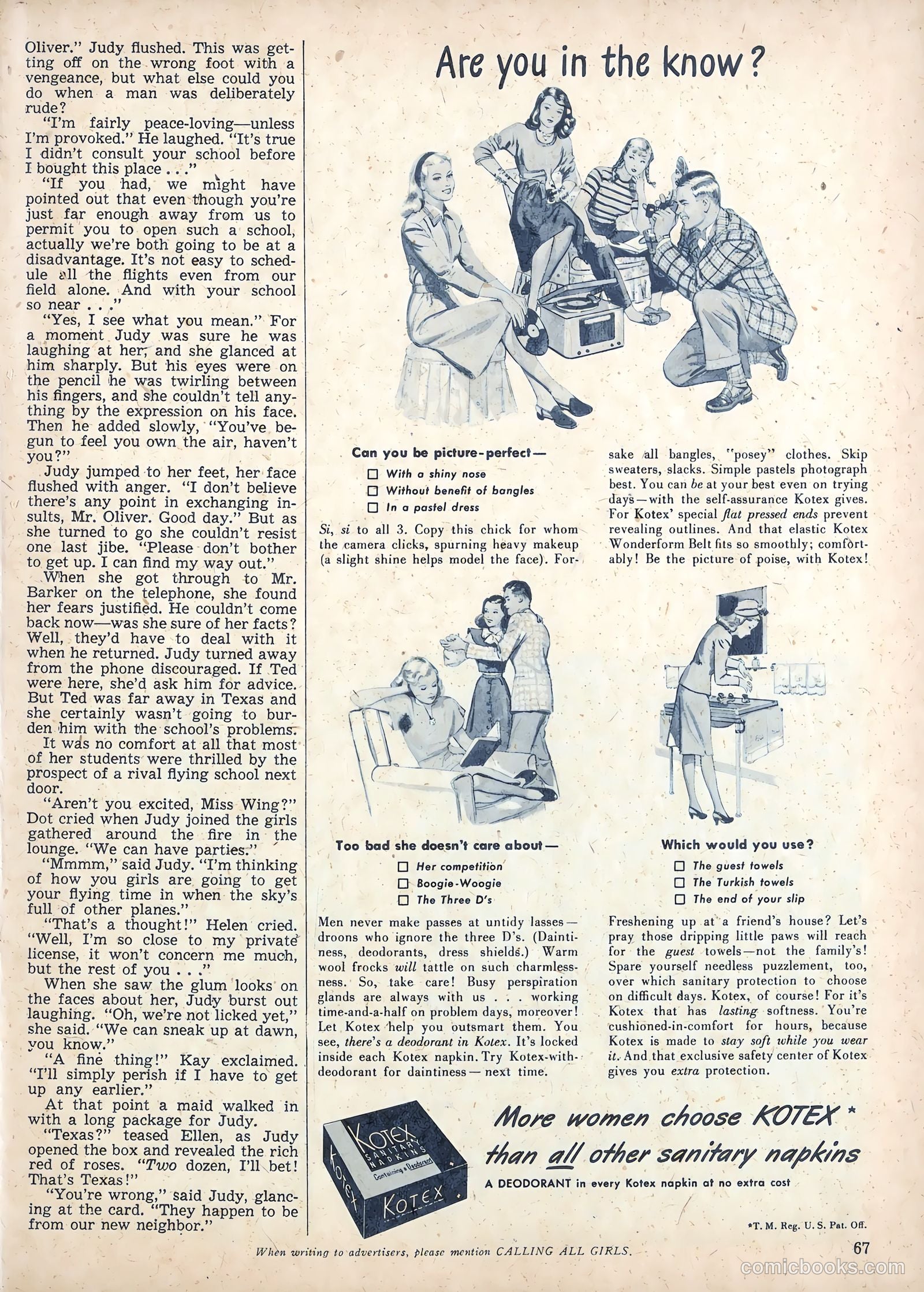 Calling All Girls #59 (1960) — page 72 of 105