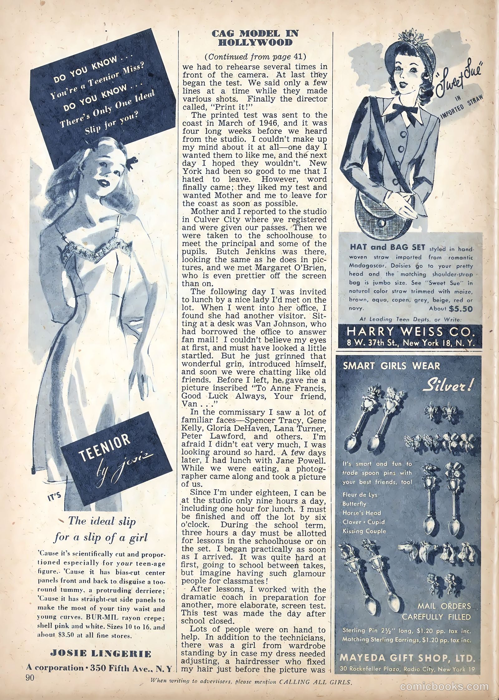 Calling All Girls #59 (1960) — page 95 of 105