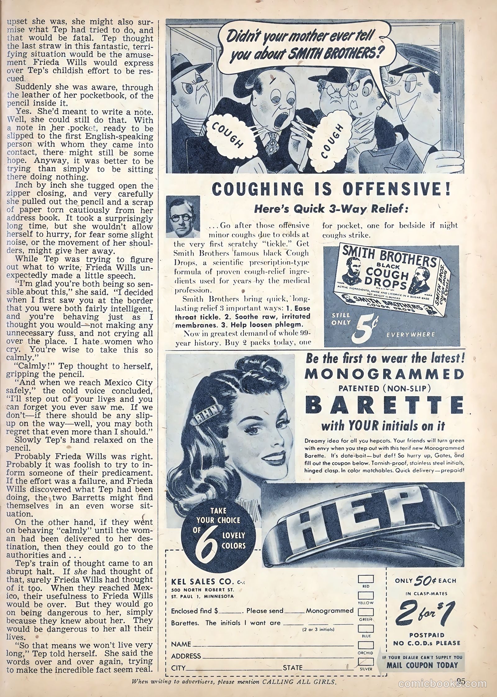 Calling All Girls #59 (1960) — page 100 of 105