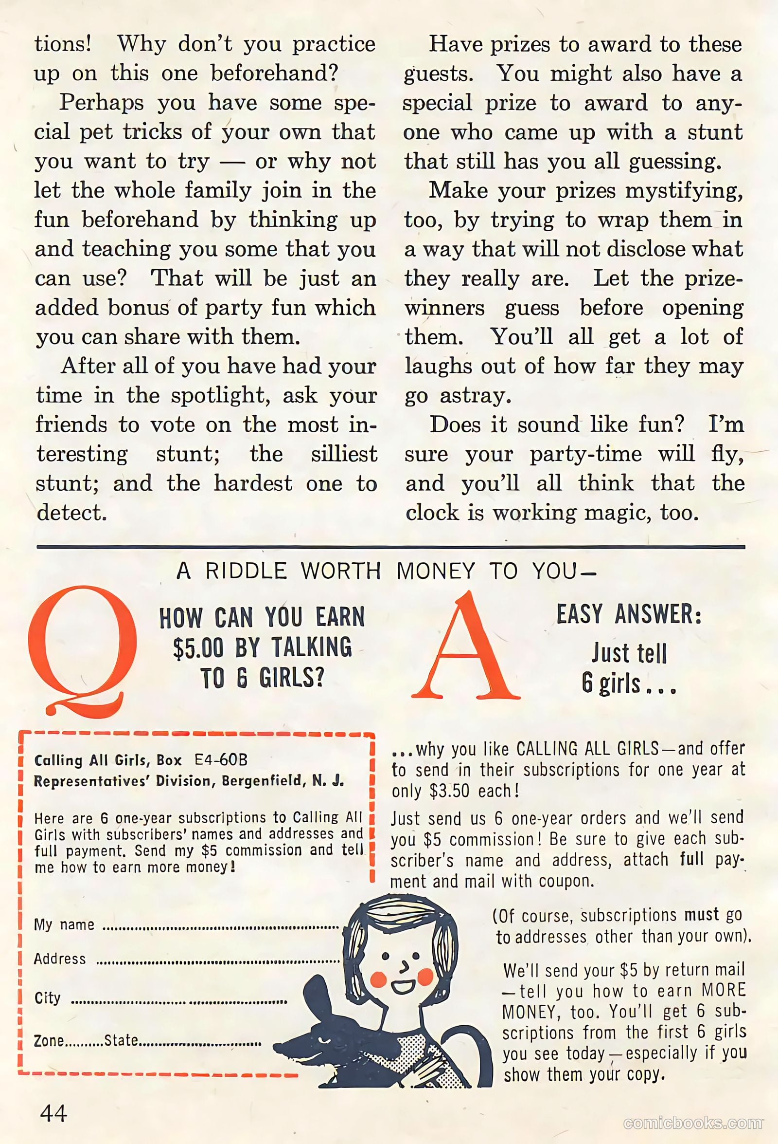 Calling All Girls #60 (1960) — page 44 of 124