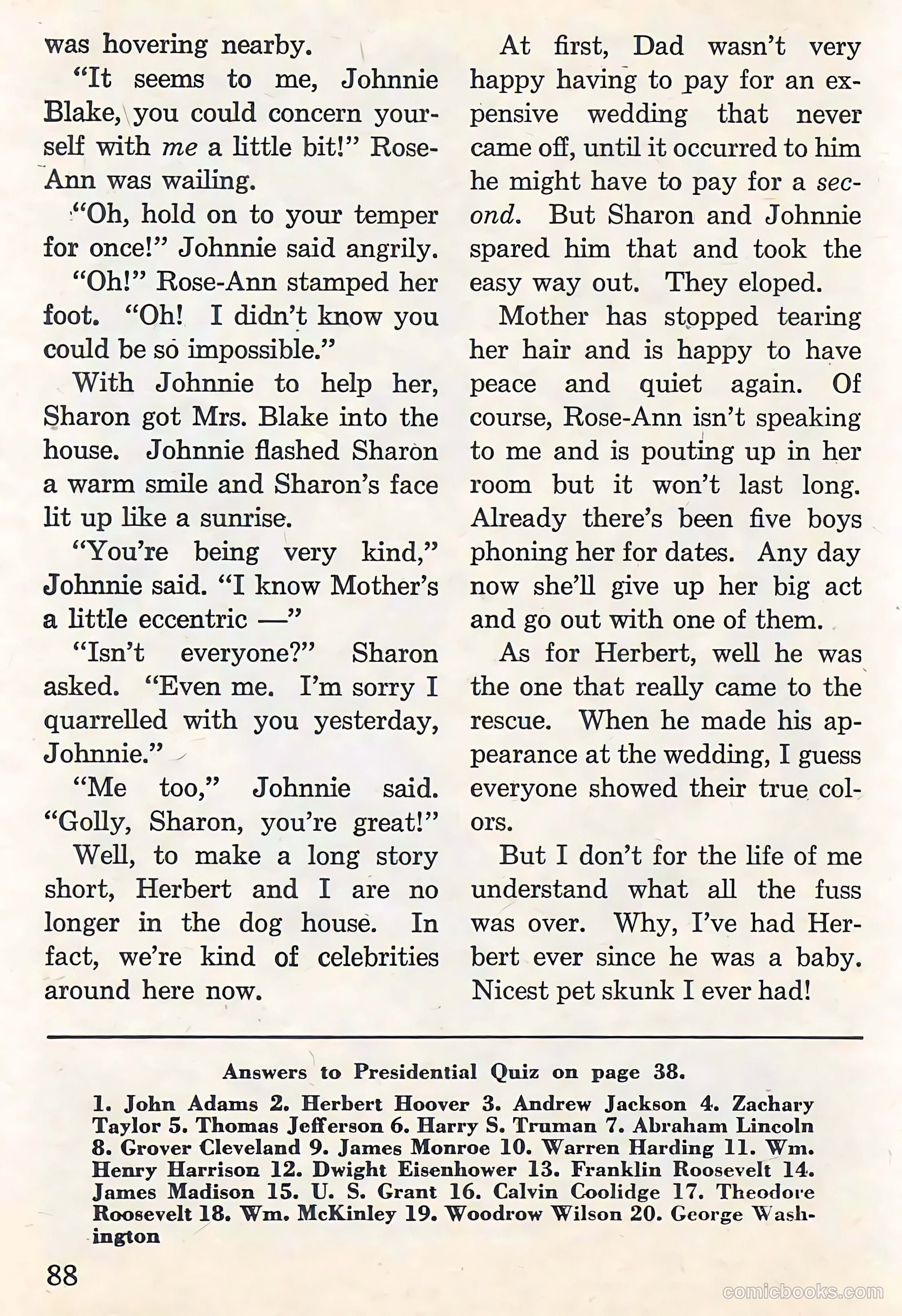 Calling All Girls #60 (1960) — page 88 of 124