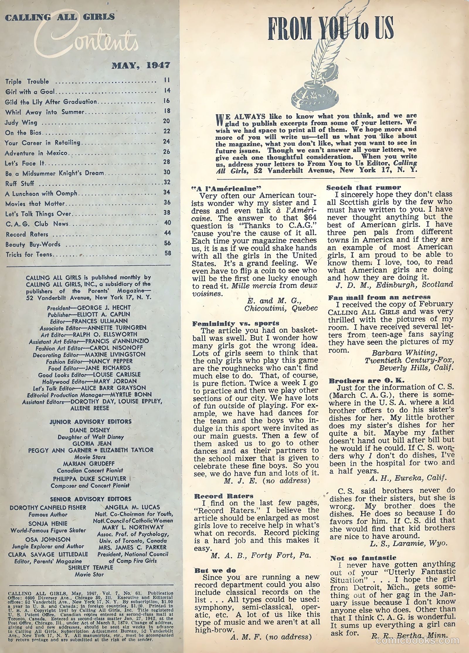 Calling All Girls #61 (1960) — page 4 of 75