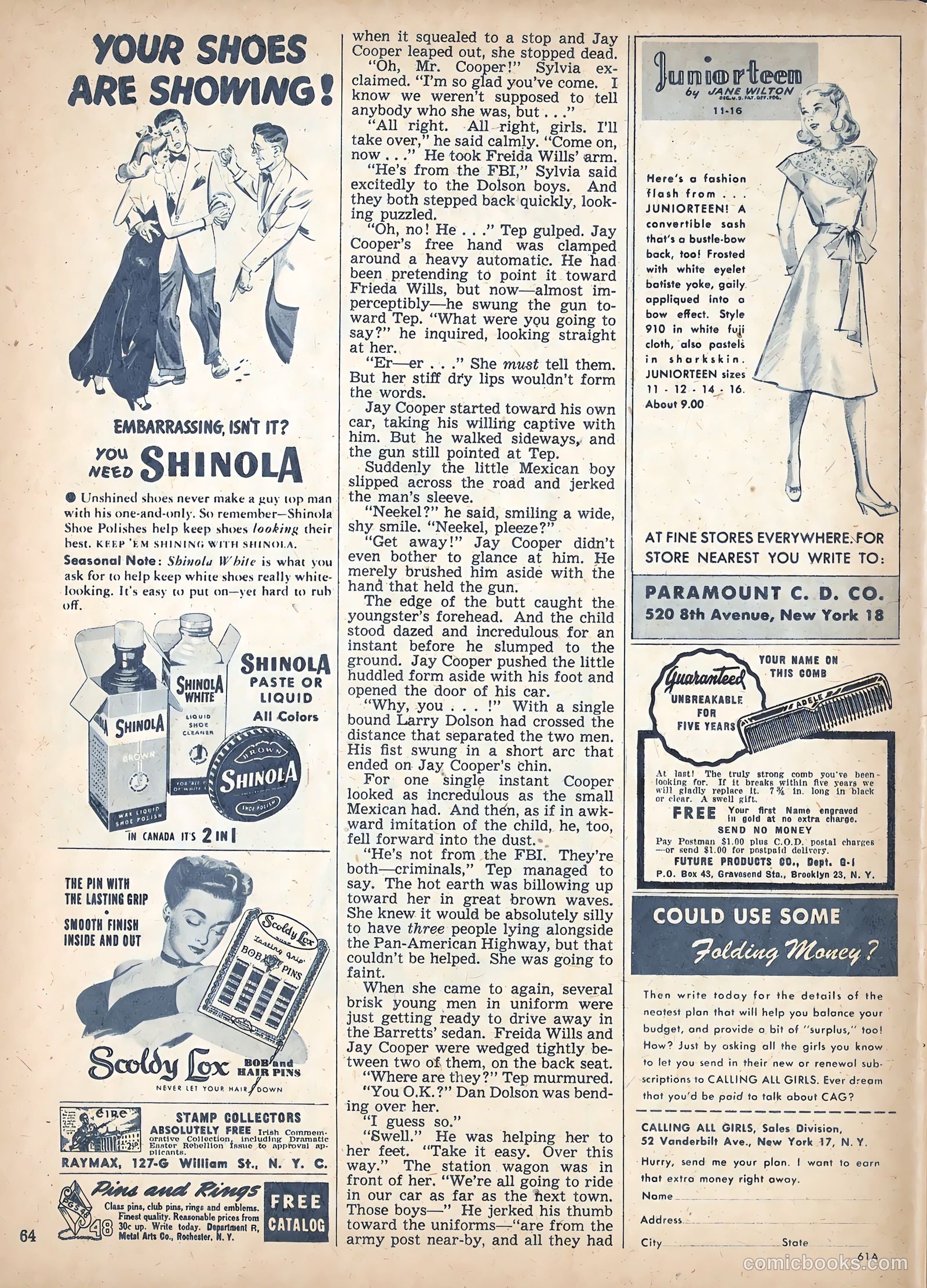 Calling All Girls #61 (1960) — page 71 of 75