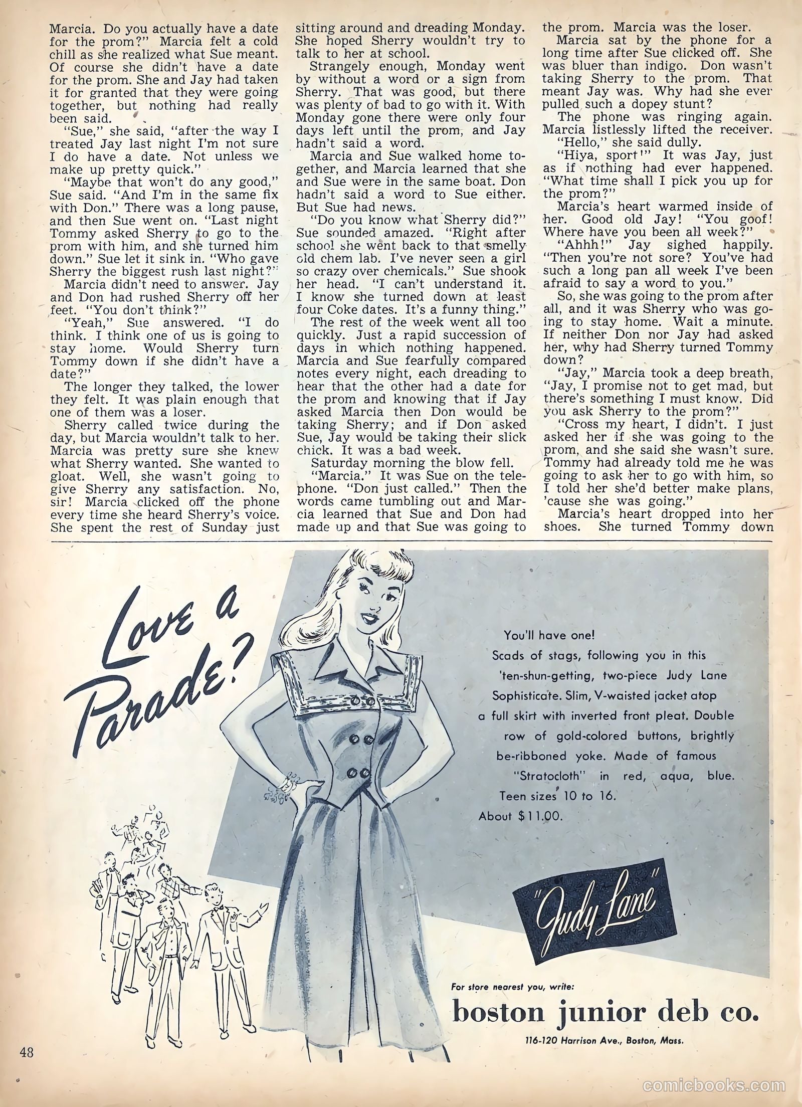 Calling All Girls #62 (1960) — page 50 of 70