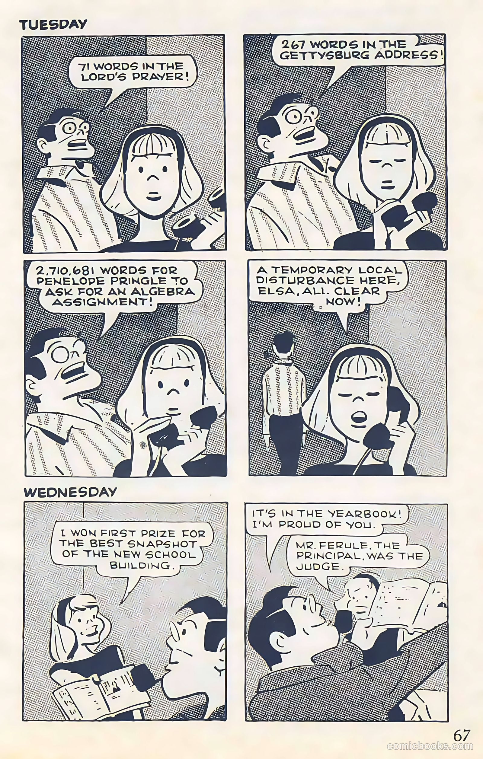 Calling All Girls #64 (1960) — page 67 of 124