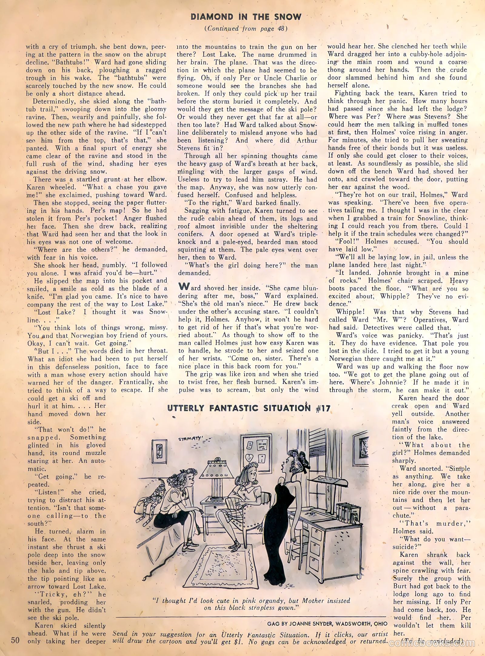 Calling All Girls #69 (1961) — page 50 of 70