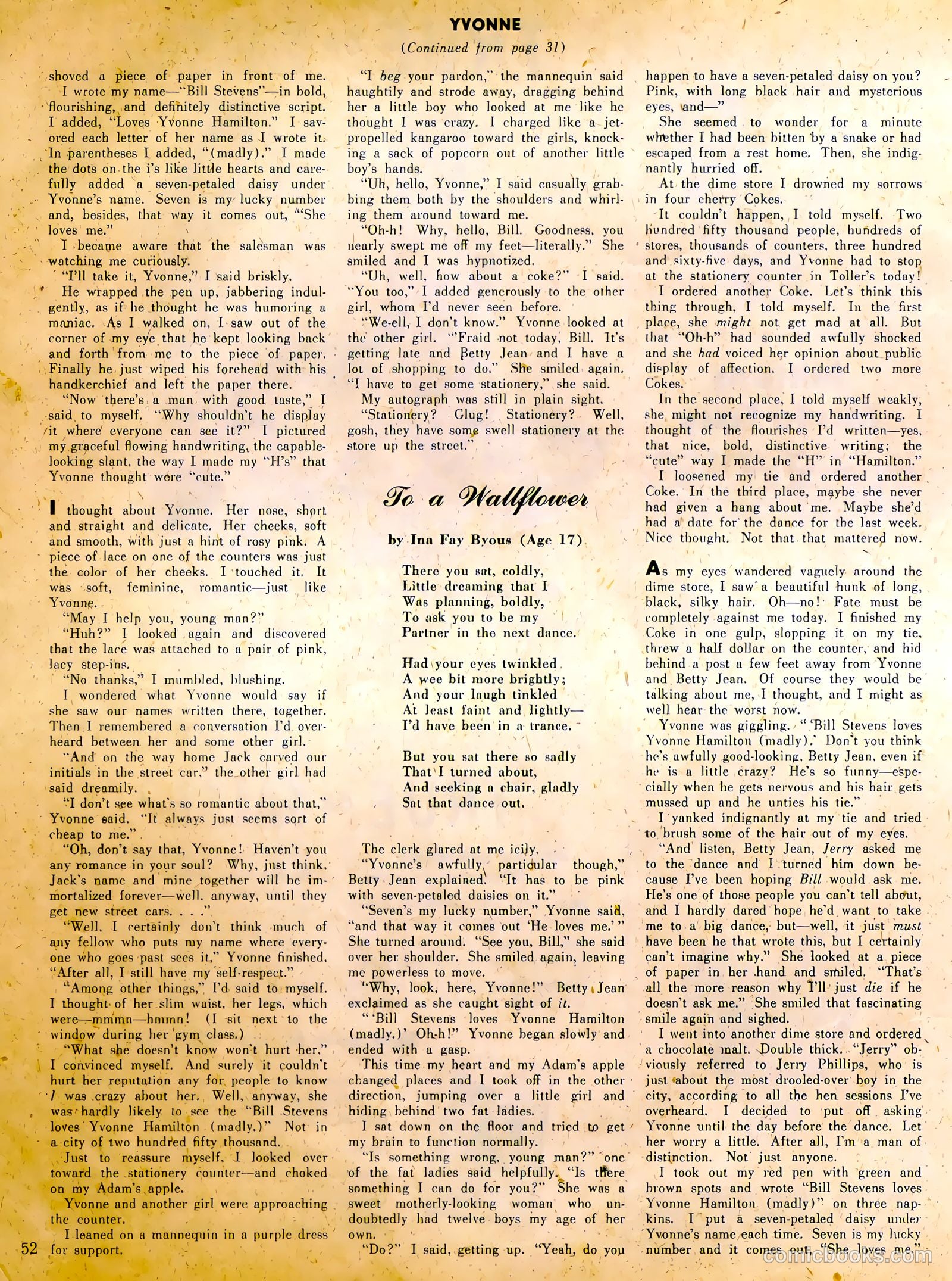 Calling All Girls #69 (1961) — page 52 of 70