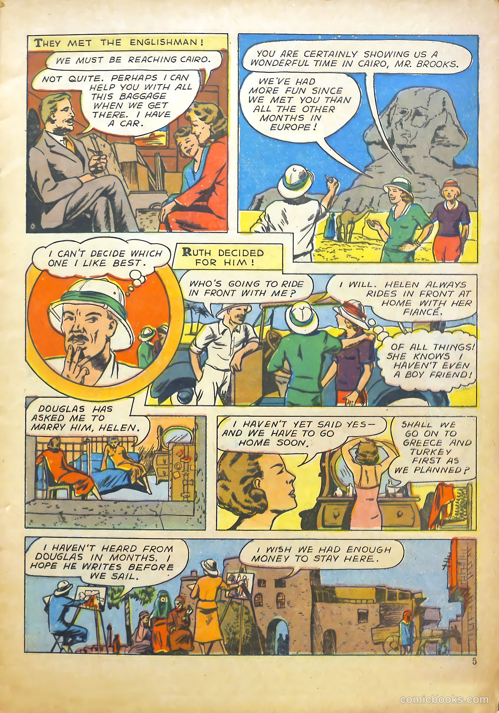 Calling All Girls #7 (1942) — page 5 of 60