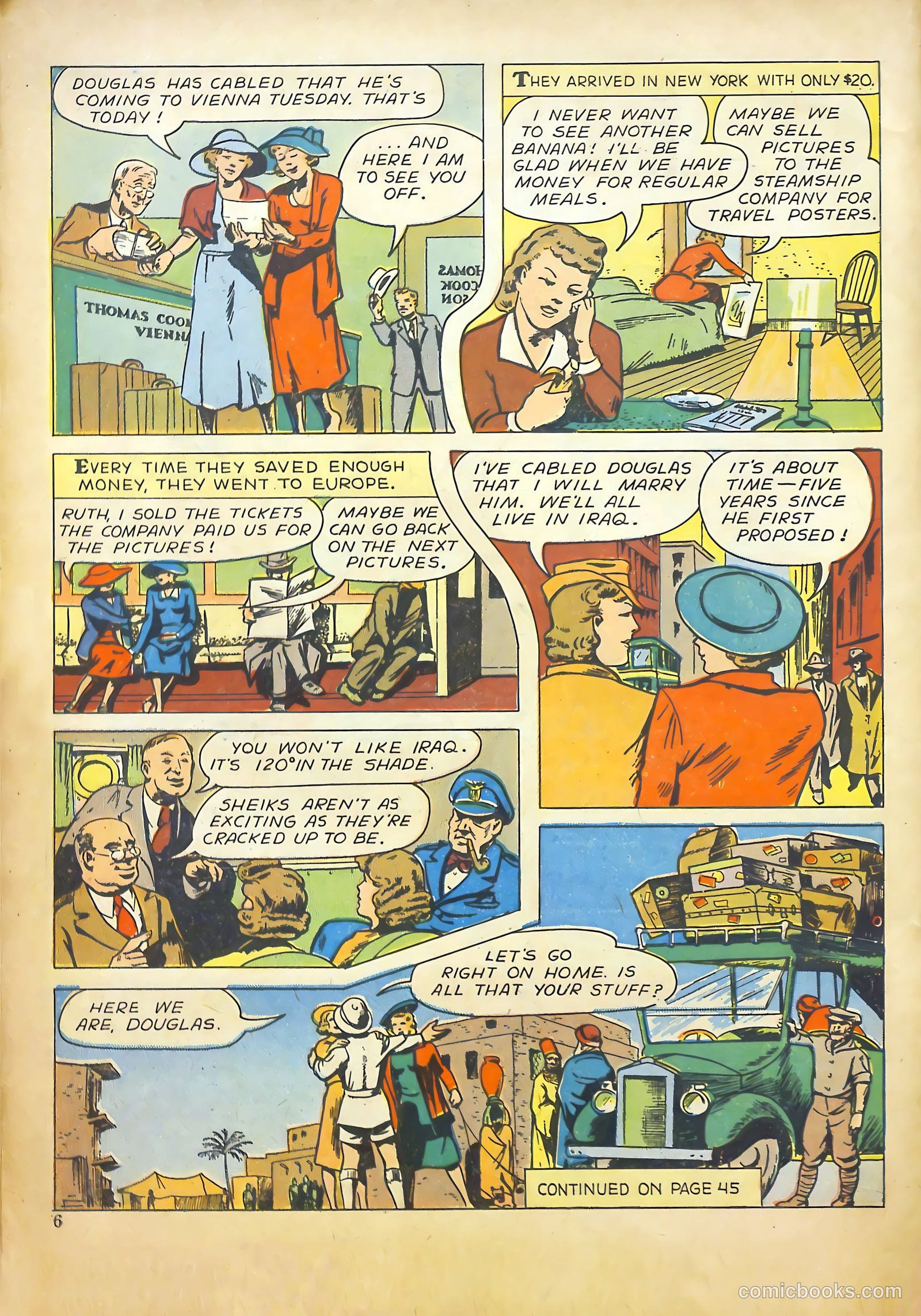 Calling All Girls #7 (1942) — page 6 of 60