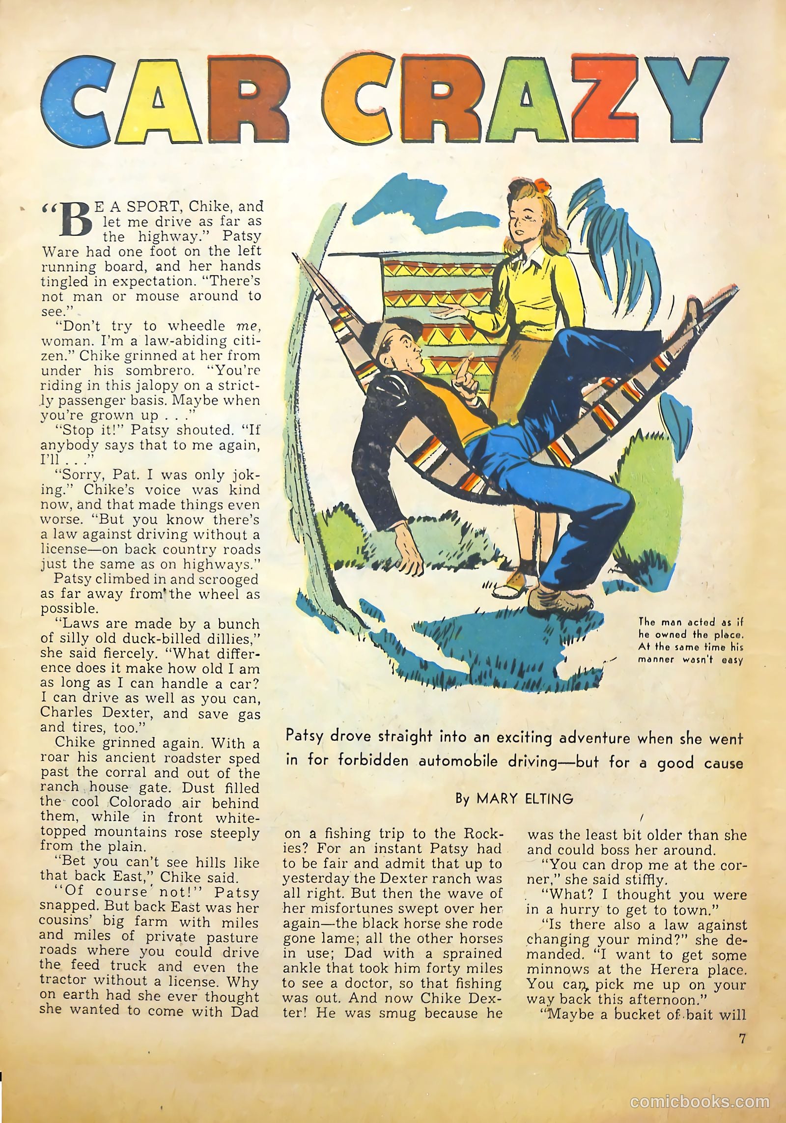 Calling All Girls #7 (1942) — page 7 of 60