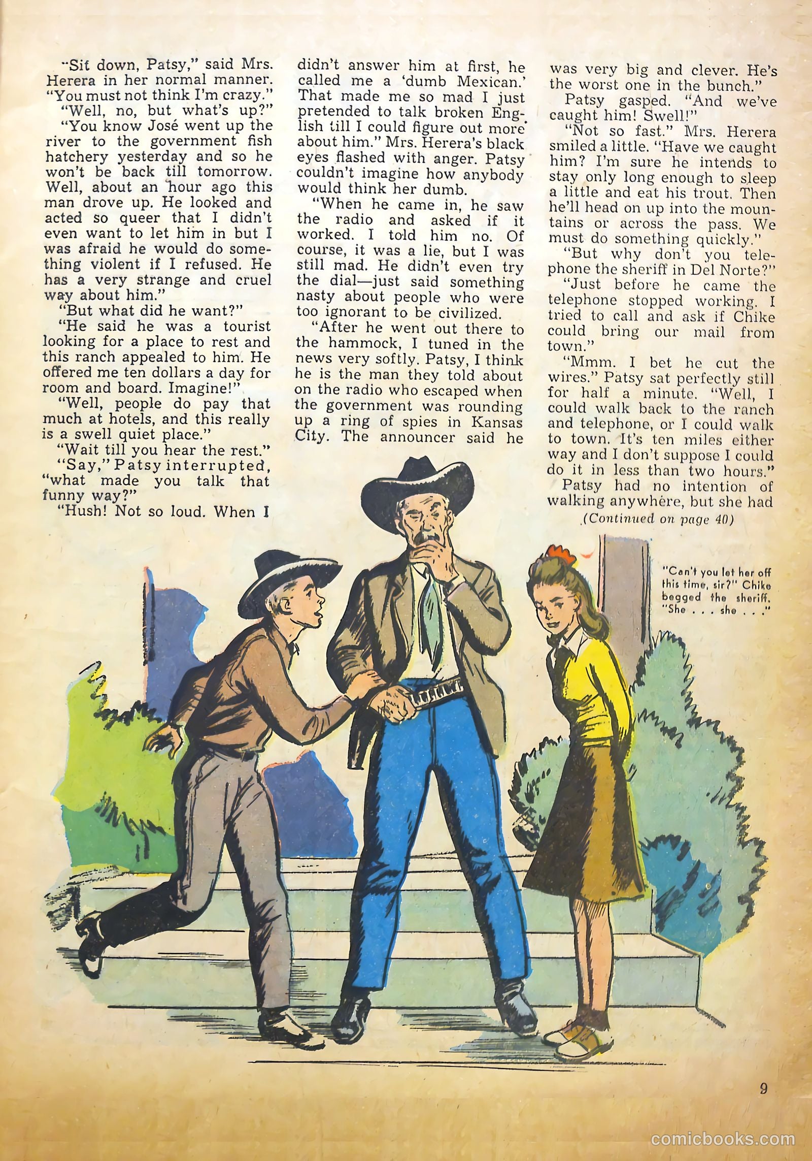 Calling All Girls #7 (1942) — page 9 of 60