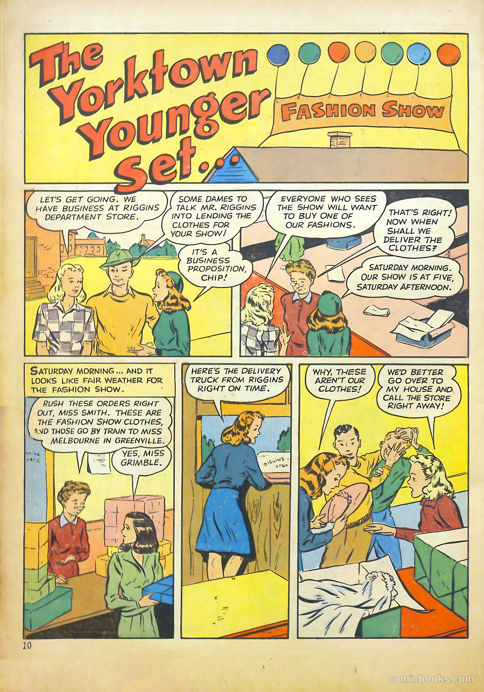 Calling All Girls #7 (1942) — page 10 of 60