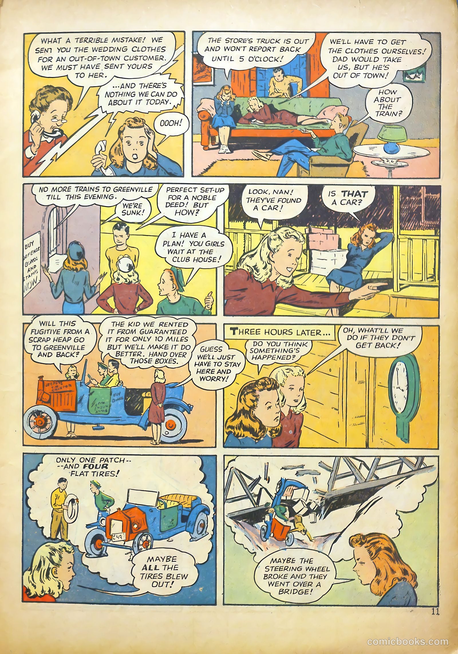 Calling All Girls #7 (1942) — page 11 of 60