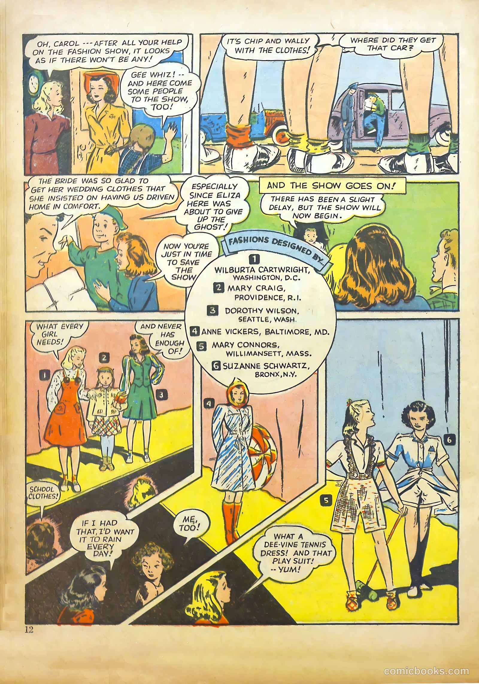 Calling All Girls #7 (1942) — page 12 of 60