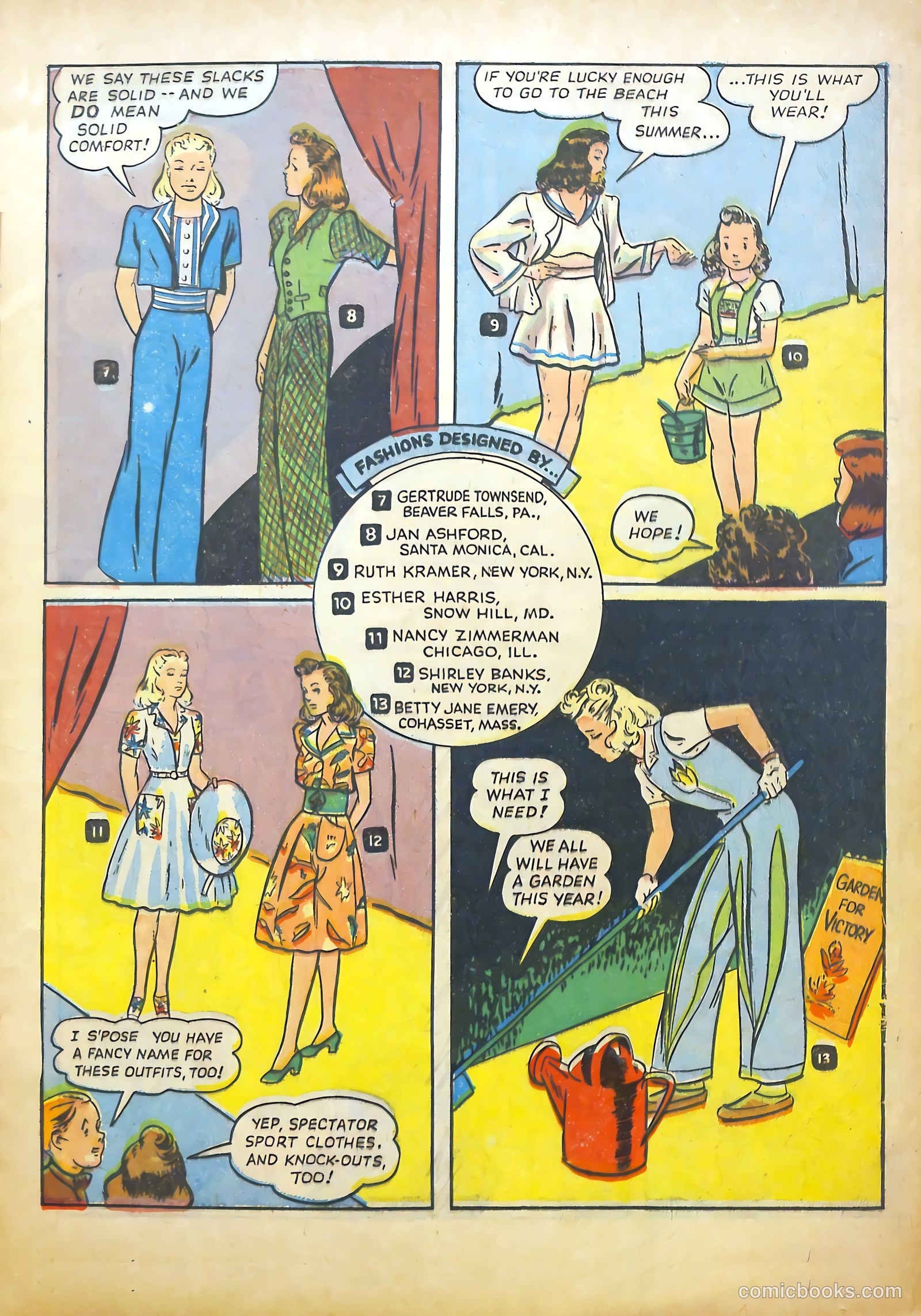 Calling All Girls #7 (1942) — page 13 of 60