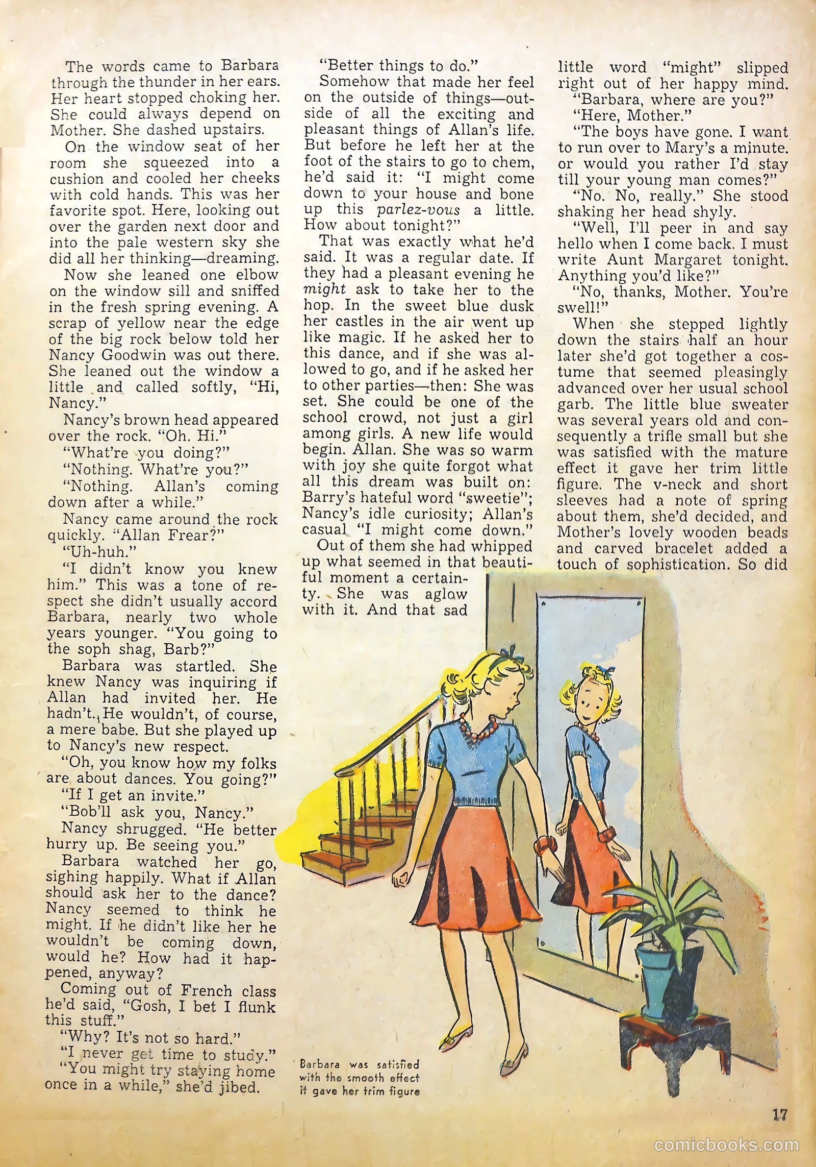 Calling All Girls #7 (1942) — page 17 of 60