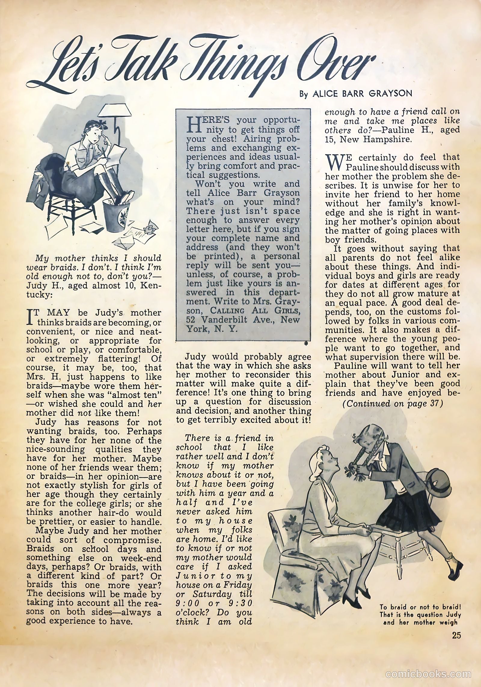 Calling All Girls #7 (1942) — page 25 of 60