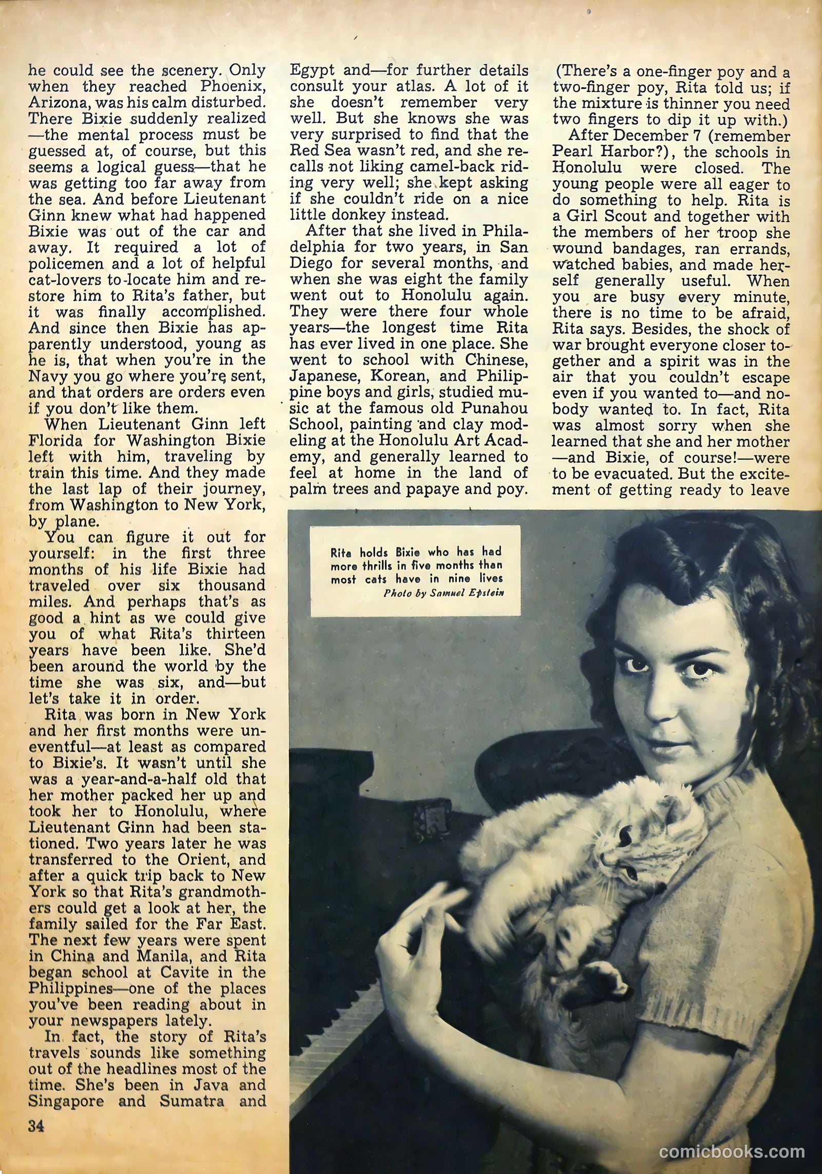 Calling All Girls #7 (1942) — page 34 of 60
