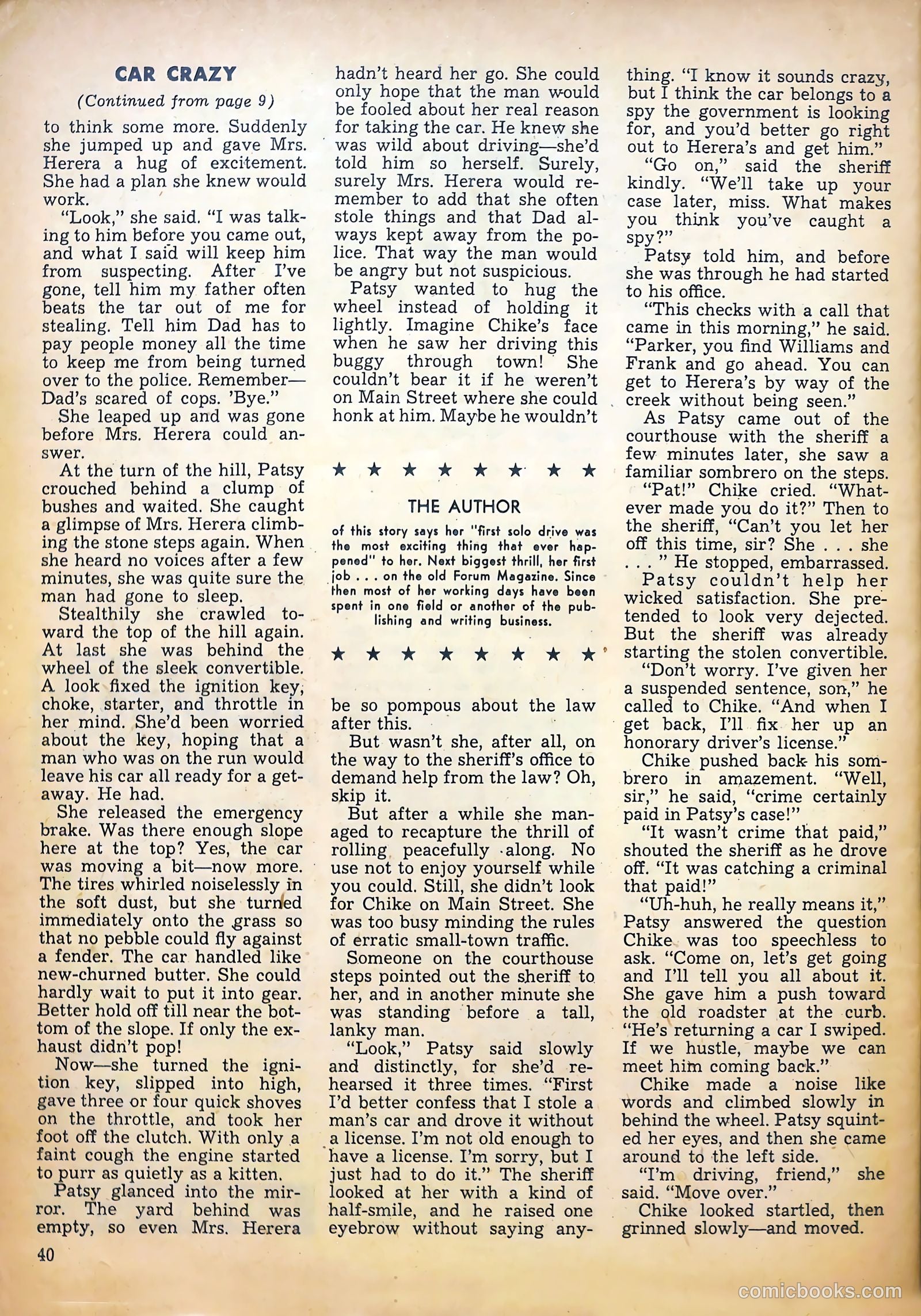 Calling All Girls #7 (1942) — page 40 of 60