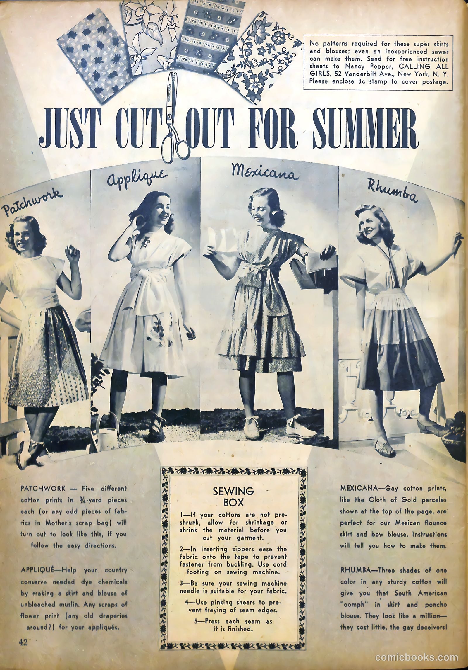 Calling All Girls #7 (1942) — page 42 of 60