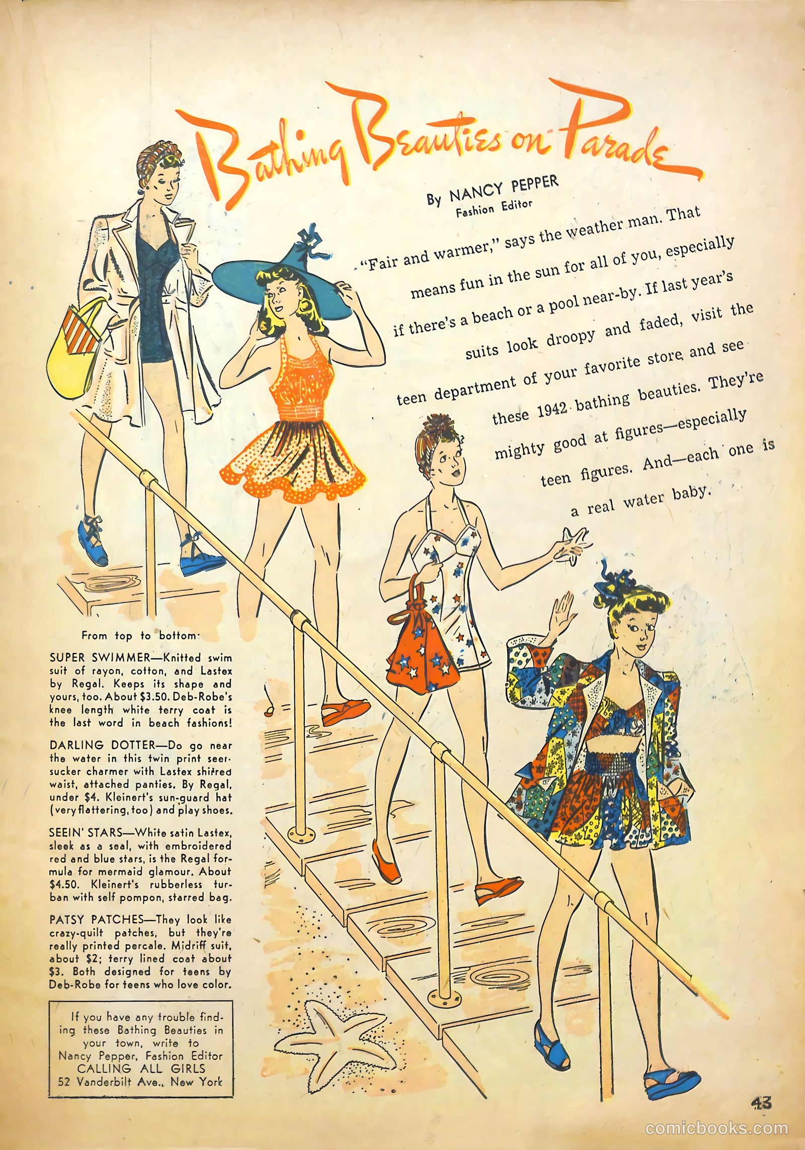 Calling All Girls #7 (1942) — page 43 of 60