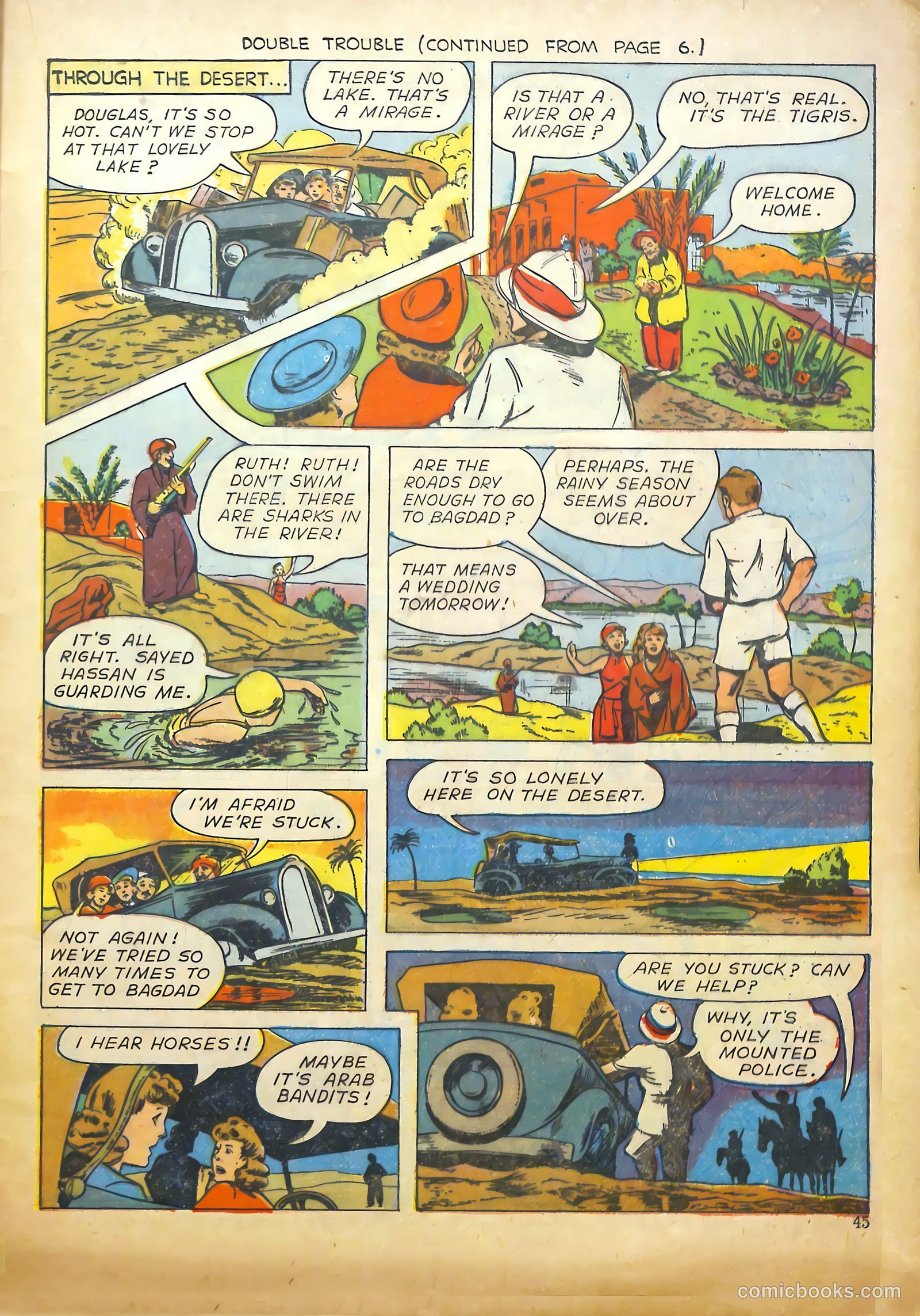 Calling All Girls #7 (1942) — page 45 of 60